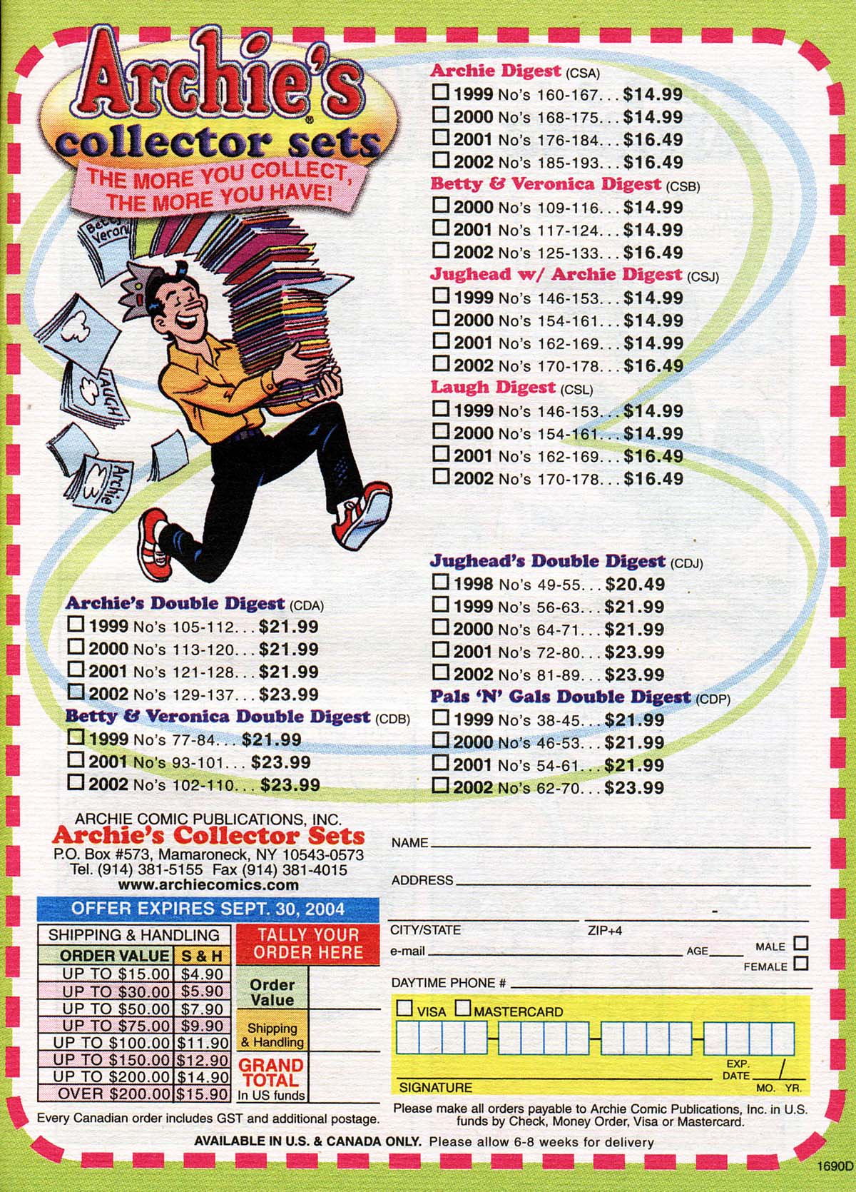 Read online Archie Digest Magazine comic -  Issue #208 - 58