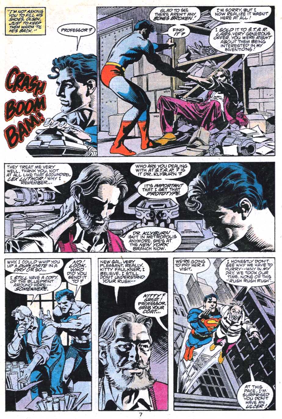 Read online Adventures of Superman (1987) comic -  Issue #450 - 8