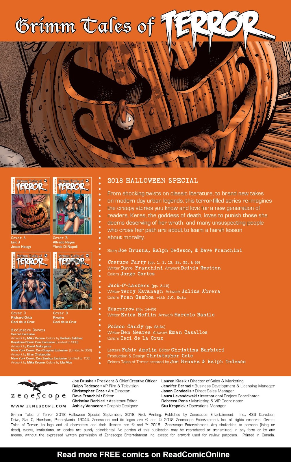 <{ $series->title }} issue Halloween Special 2018 - Page 2