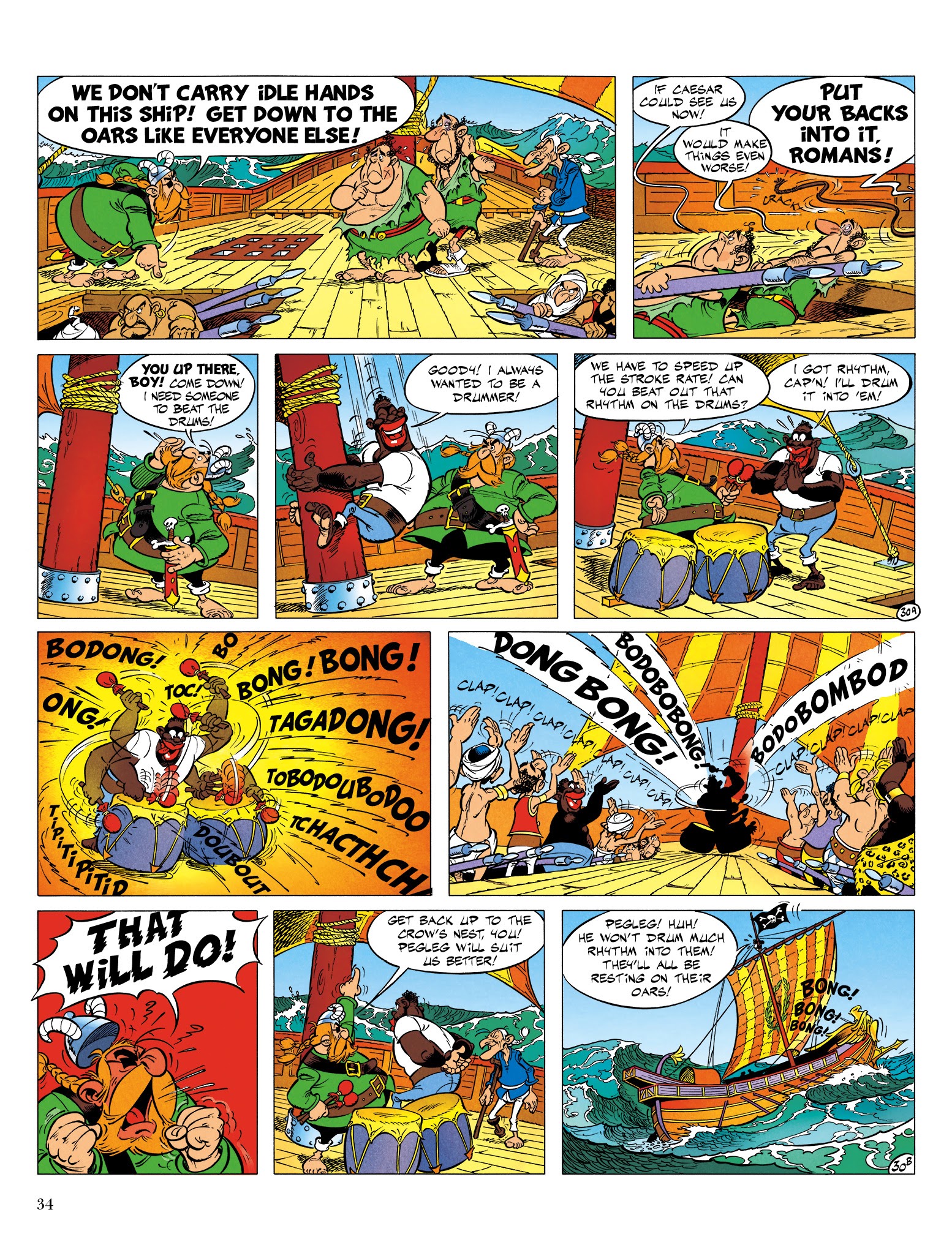 Read online Asterix comic -  Issue #30 - 35