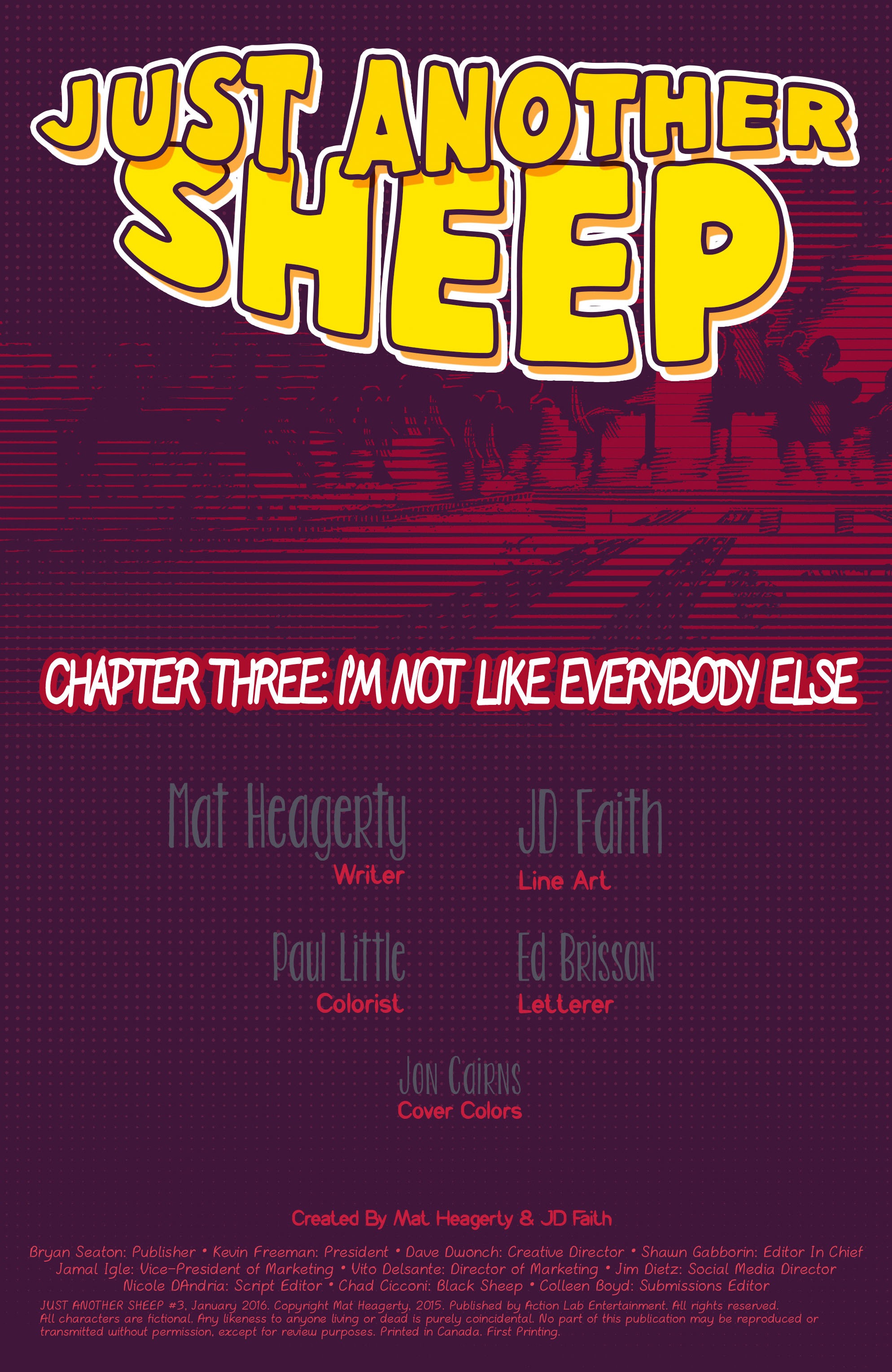 Read online Just Another Sheep comic -  Issue #3 - 2