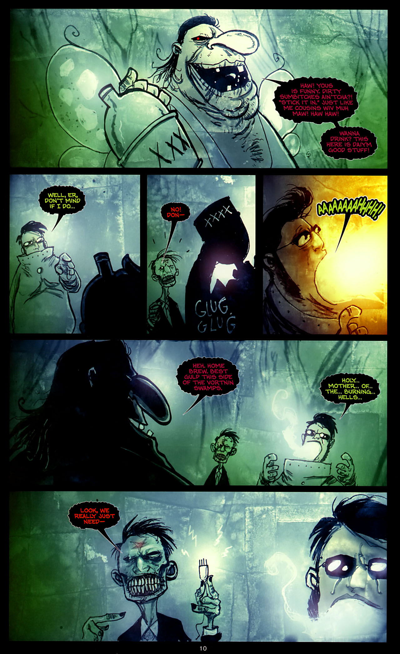 Read online Wormwood: Gentleman Corpse comic -  Issue #12 - 12