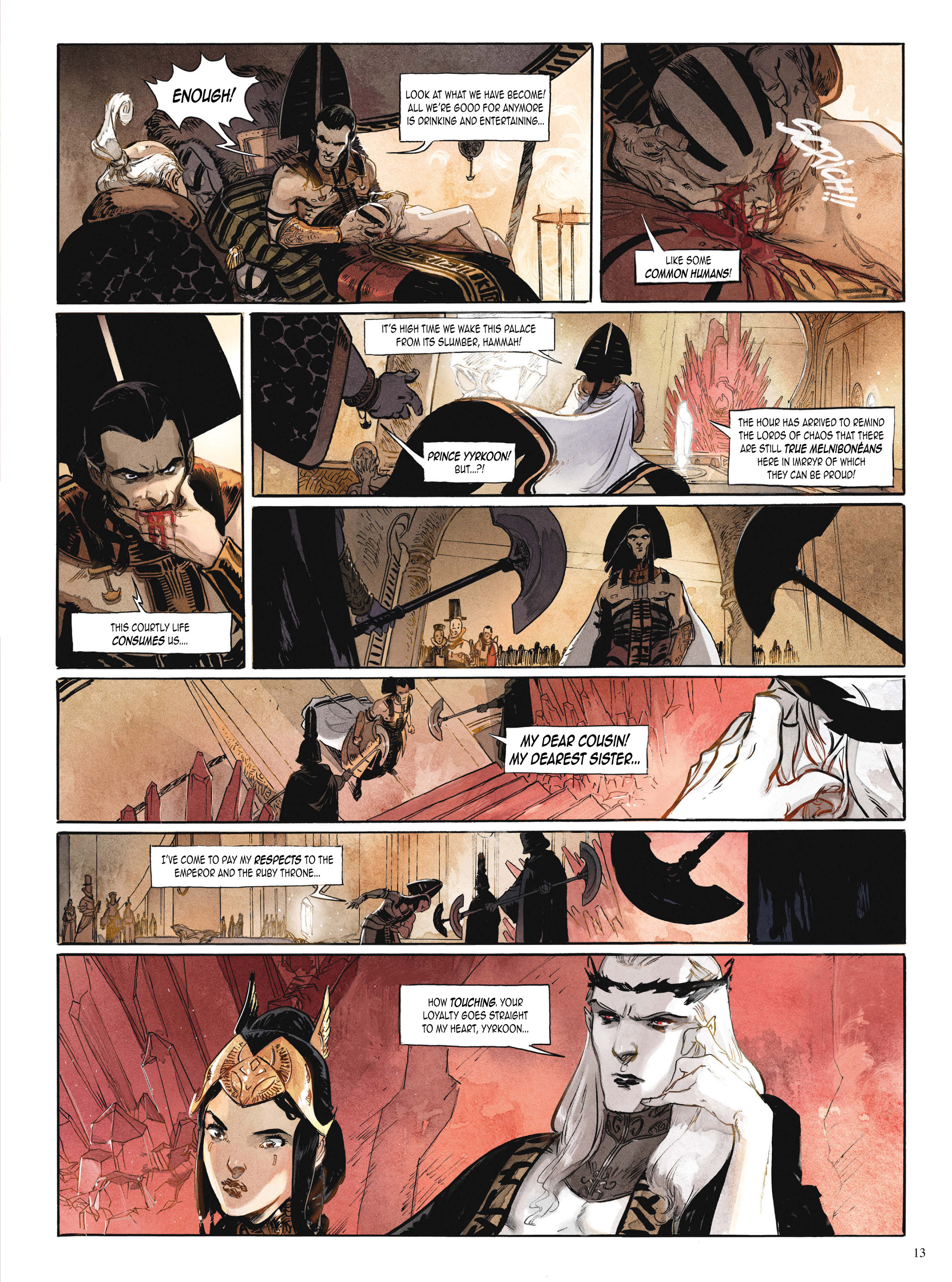 Read online Elric comic -  Issue # TPB 1 - 14