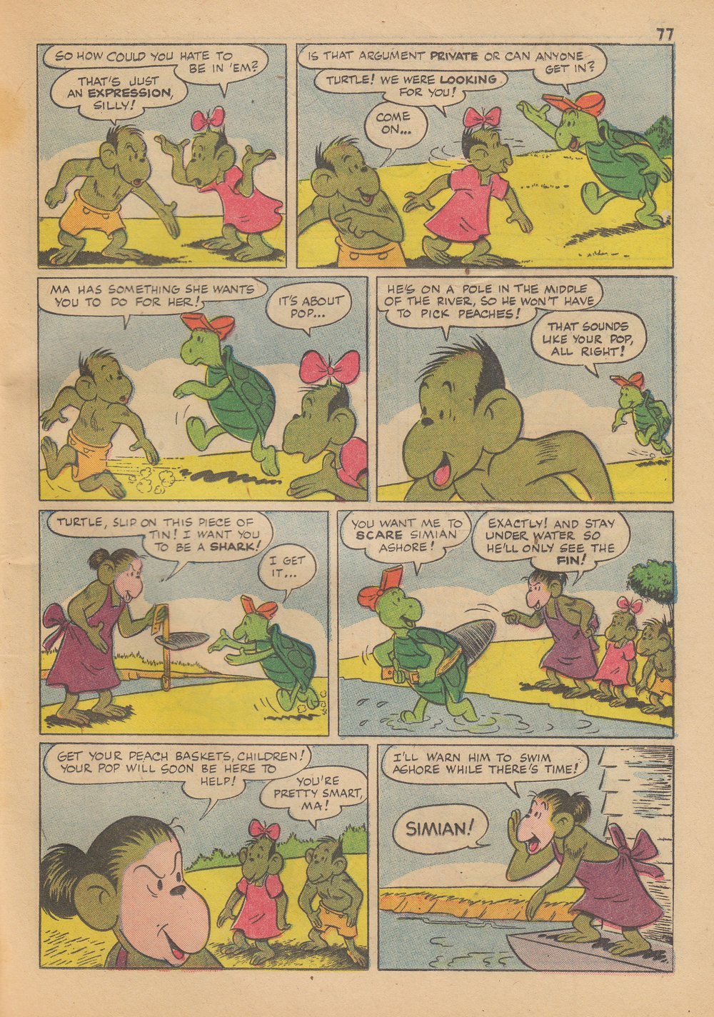 Read online Tom and Jerry's Summer Fun comic -  Issue #1 - 79