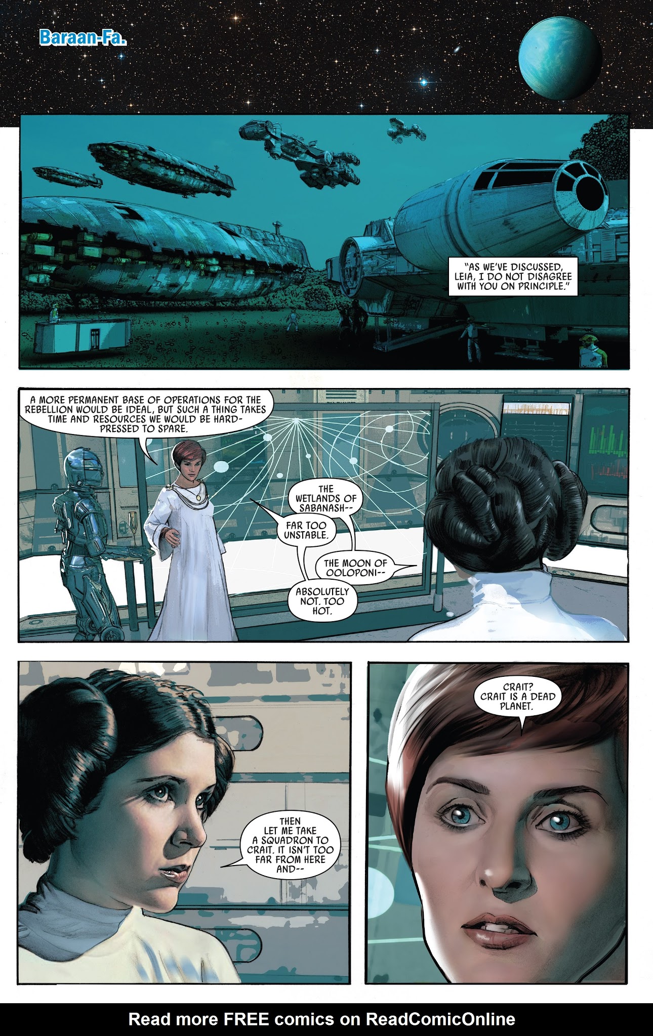 Read online Star Wars Episode VIII: The Last Jedi - Storms of Crait comic -  Issue # Full - 6