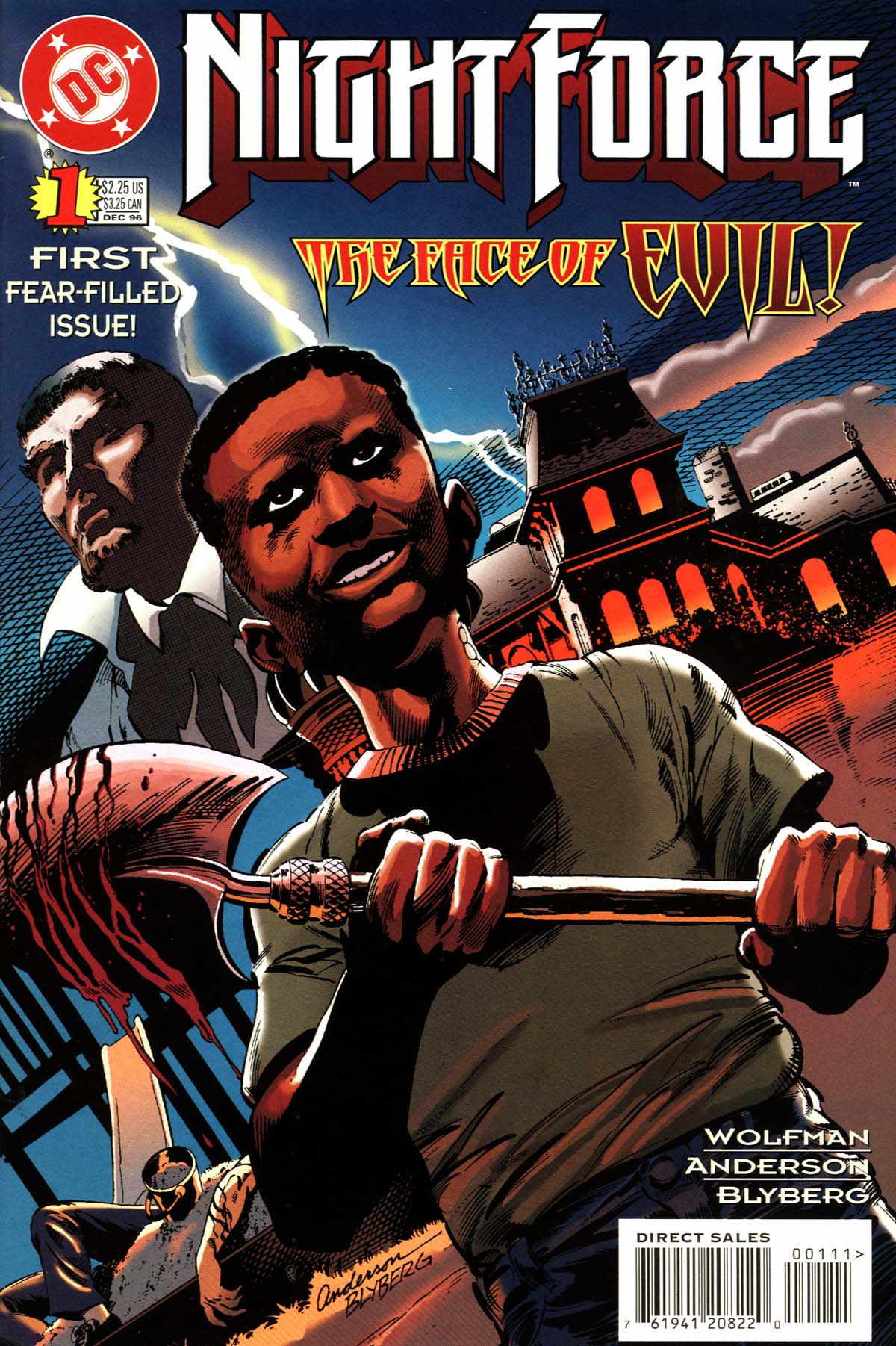 Read online Night Force comic -  Issue #1 - 1