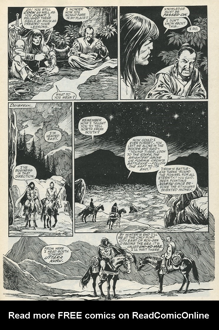 Read online The Savage Sword Of Conan comic -  Issue #184 - 13