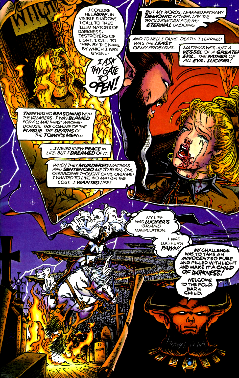 Read online Lady Death II: Between Heaven & Hell comic -  Issue #1 - 10