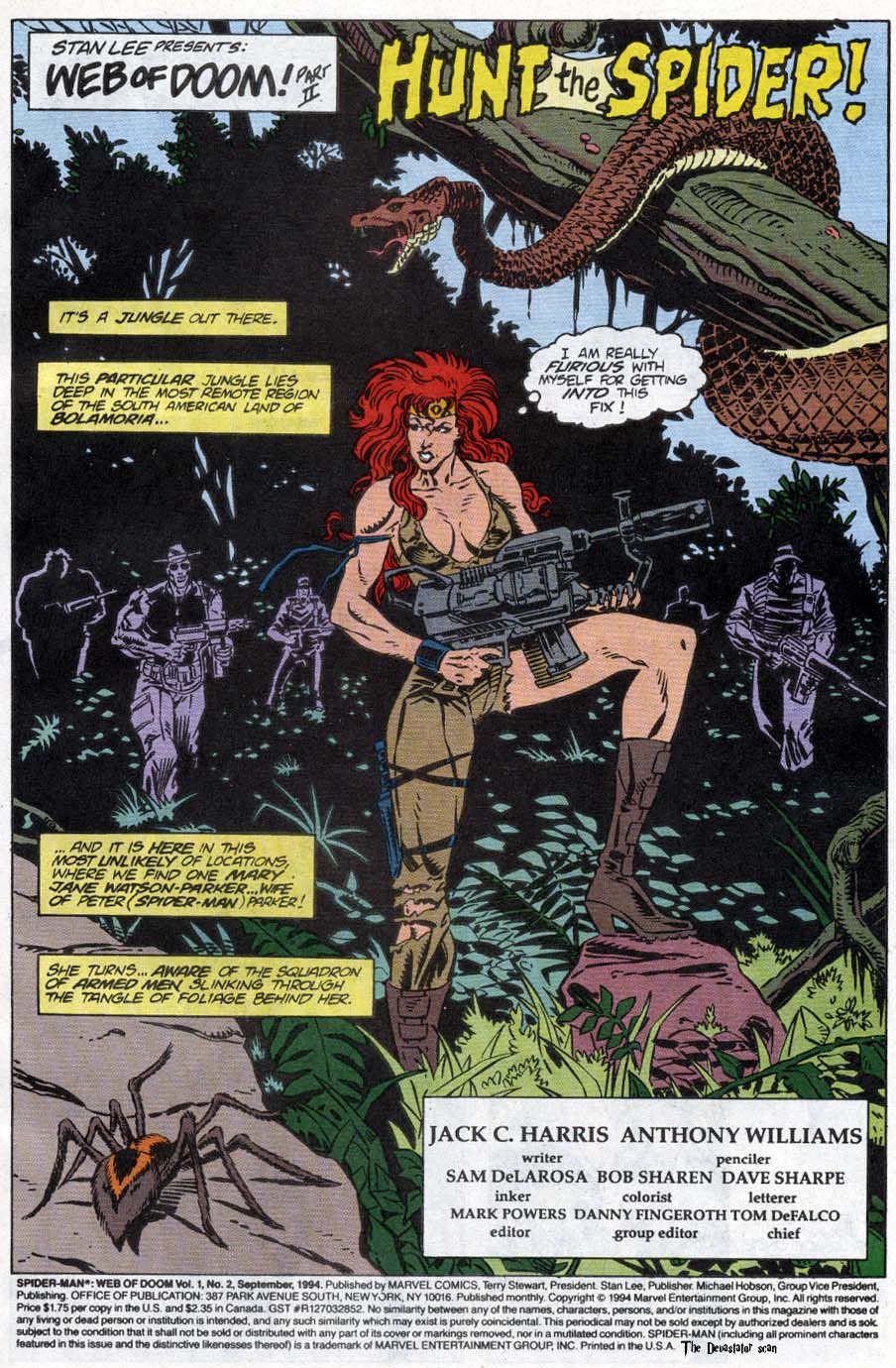 Read online Spider-Man: Web of Doom comic -  Issue #2 - 2