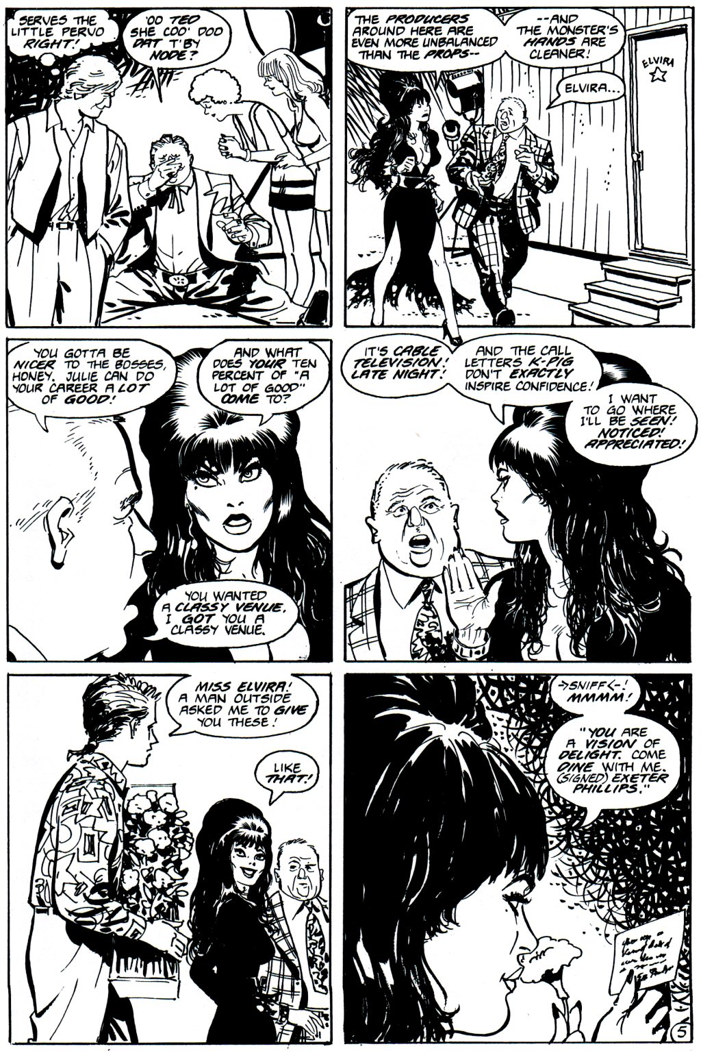 Read online Elvira, Mistress of the Dark comic -  Issue #1 - 27