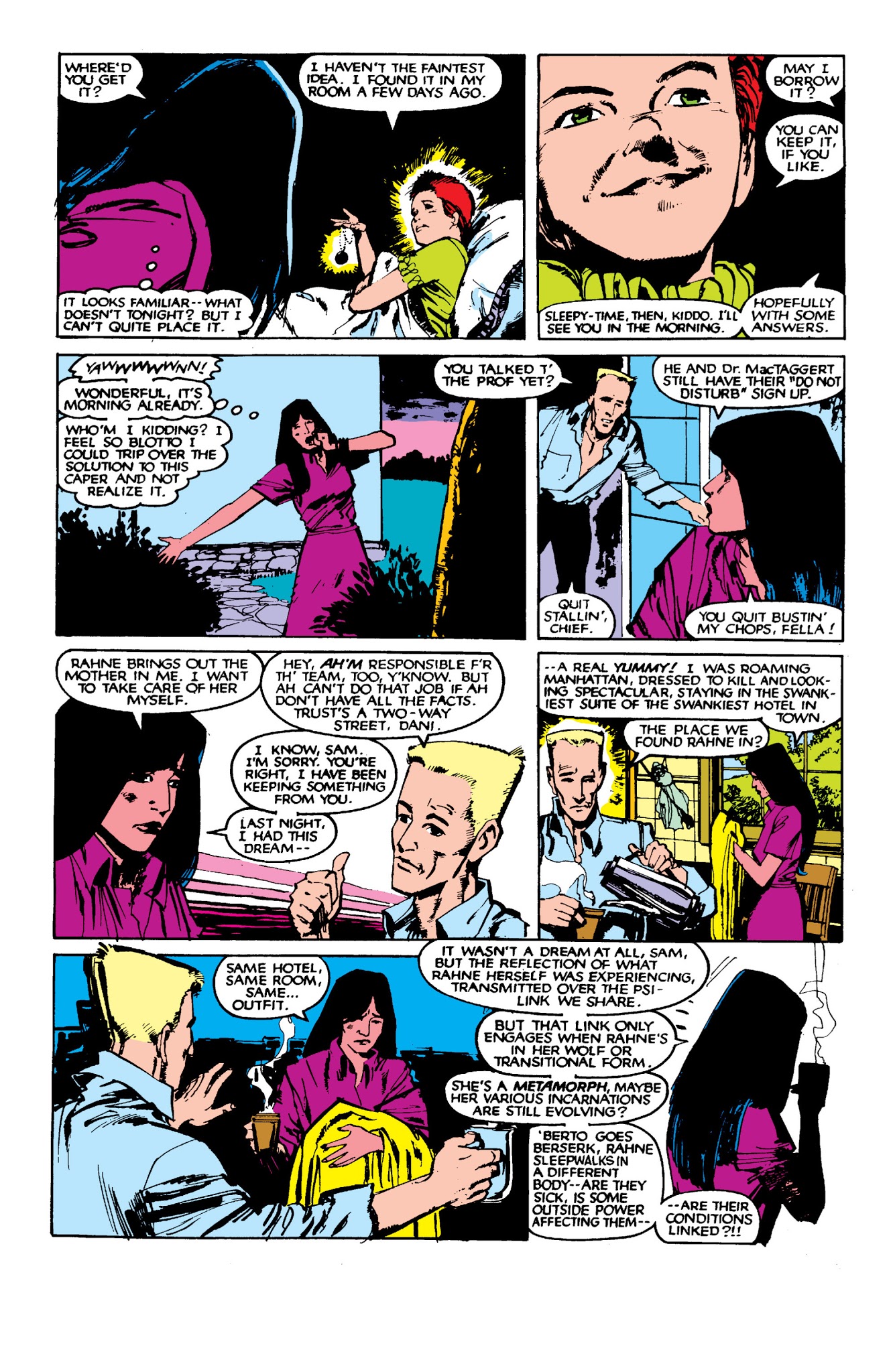 Read online New Mutants Classic comic -  Issue # TPB 3 - 186