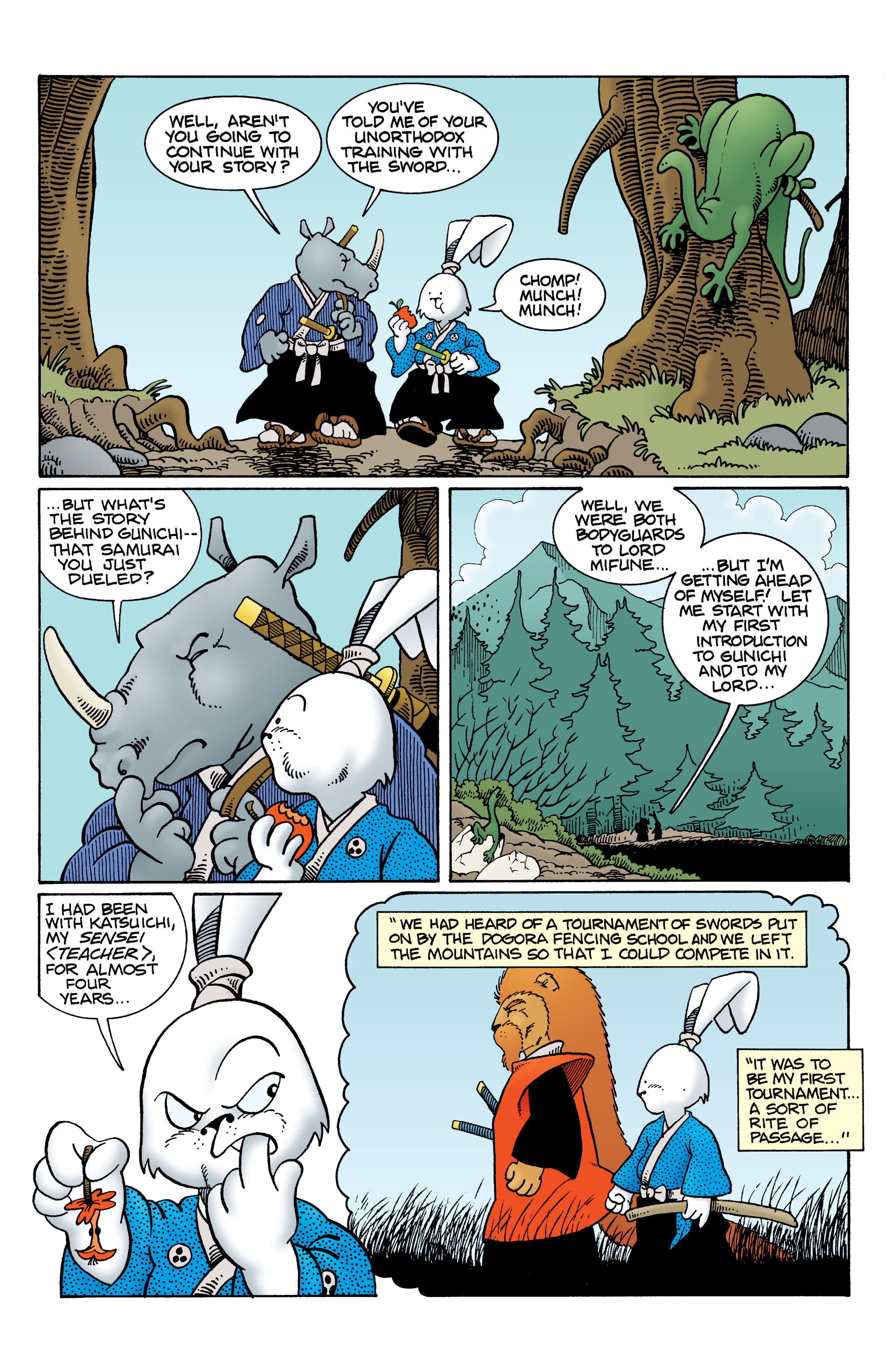 Read online Usagi Yojimbo Color Classics comic -  Issue #2 - 13