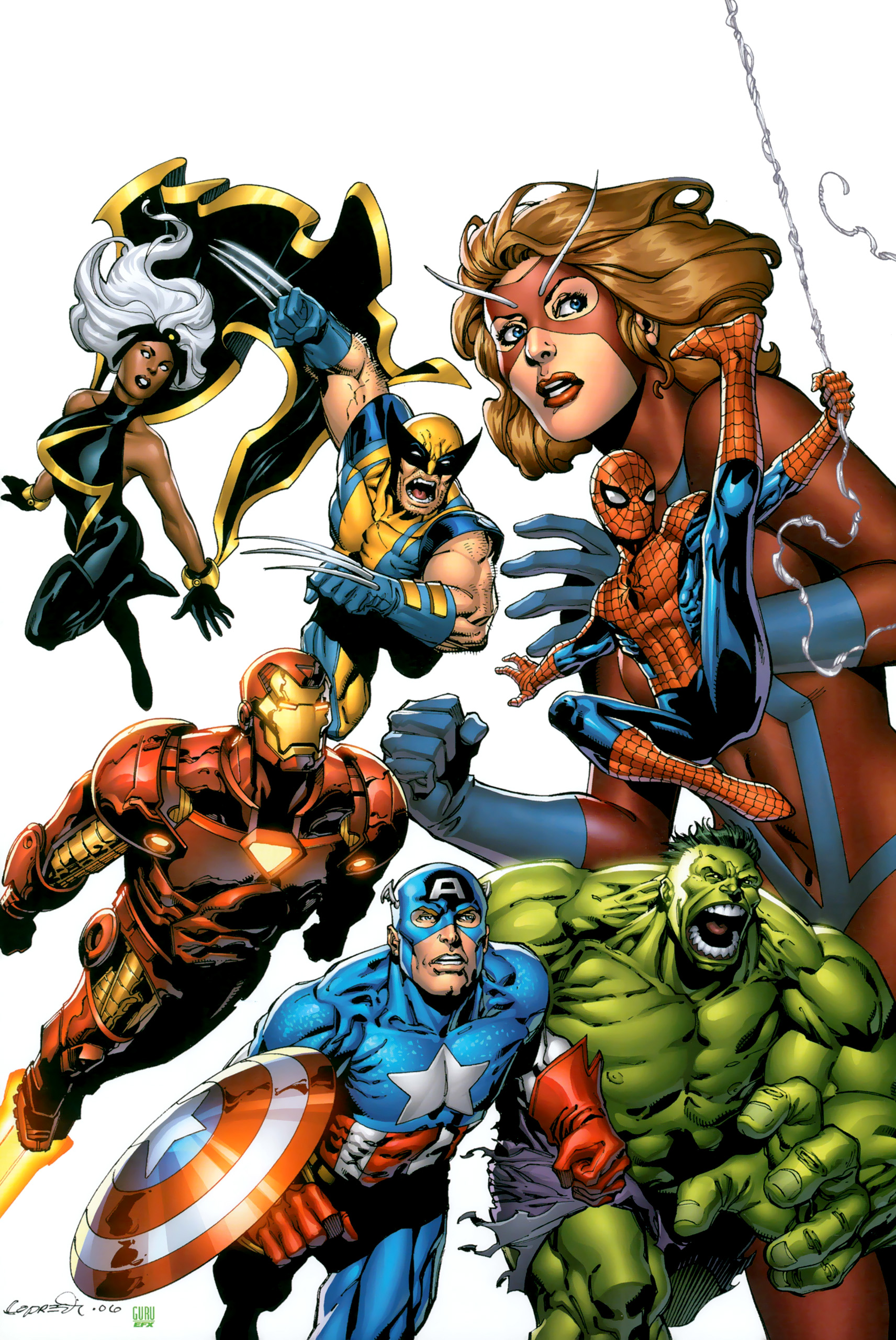 Read online New Avengers Poster Book comic -  Issue # Full - 16