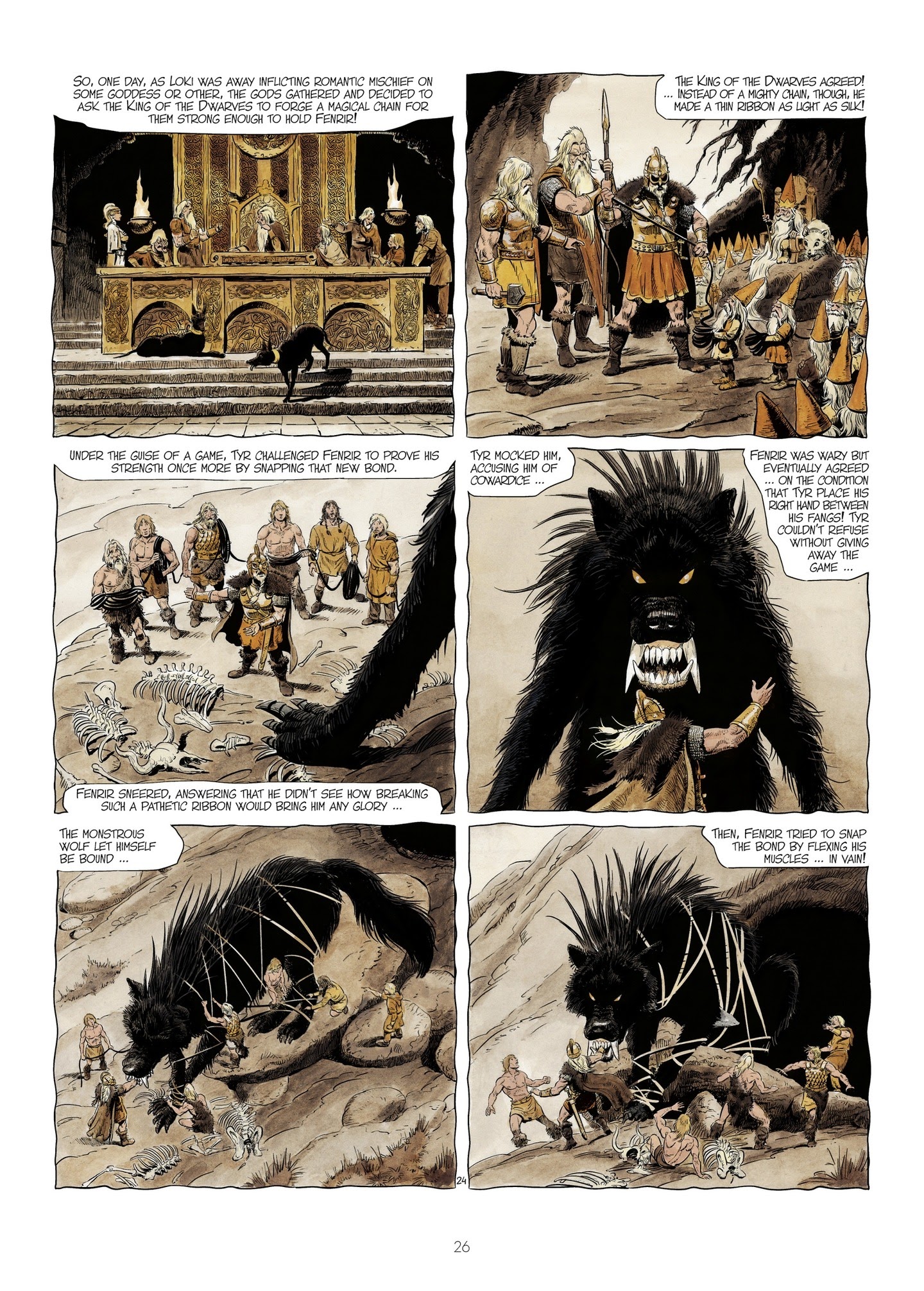 Read online The World of Thorgal: Wolfcub comic -  Issue #2 - 28