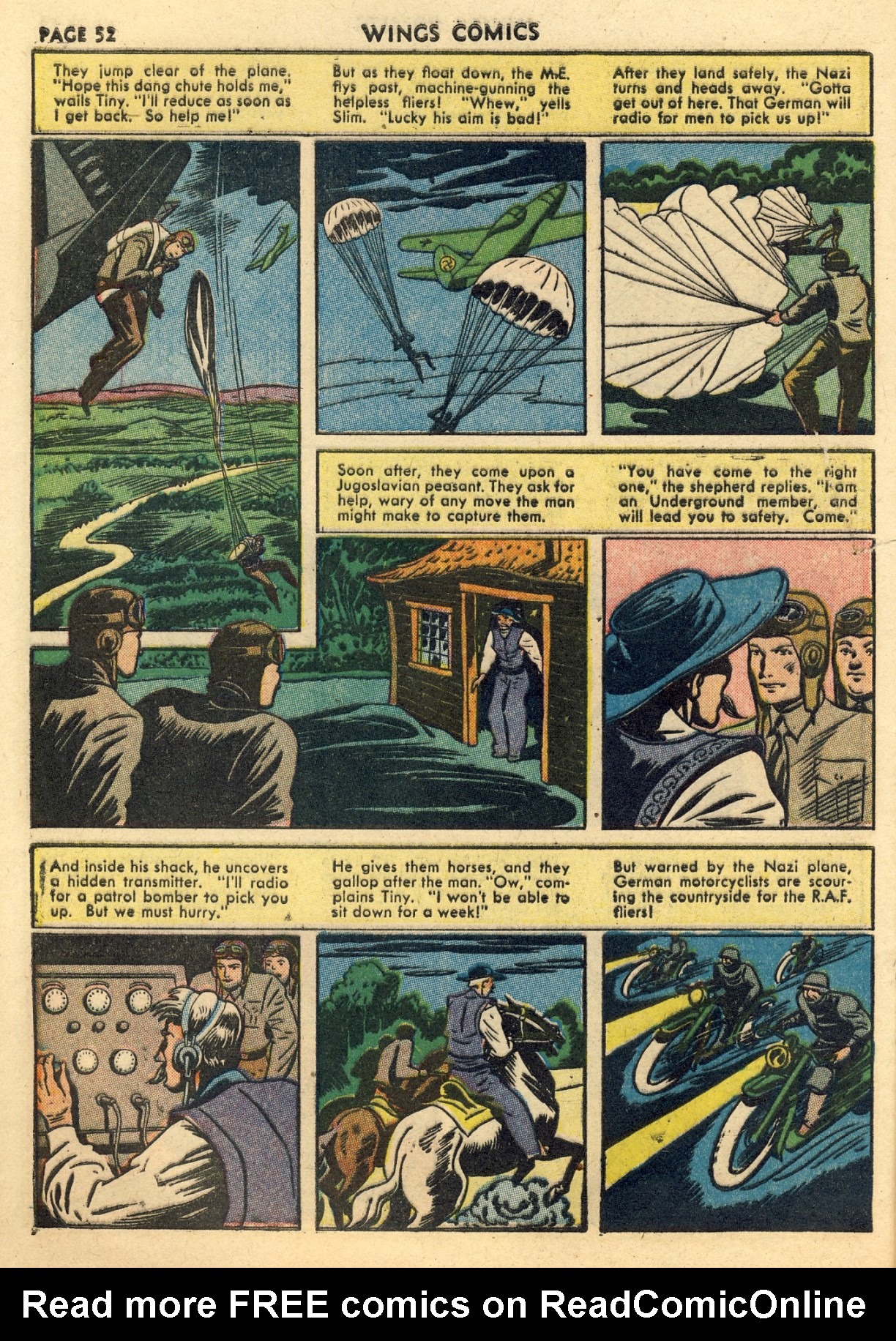 Read online Wings Comics comic -  Issue #33 - 54
