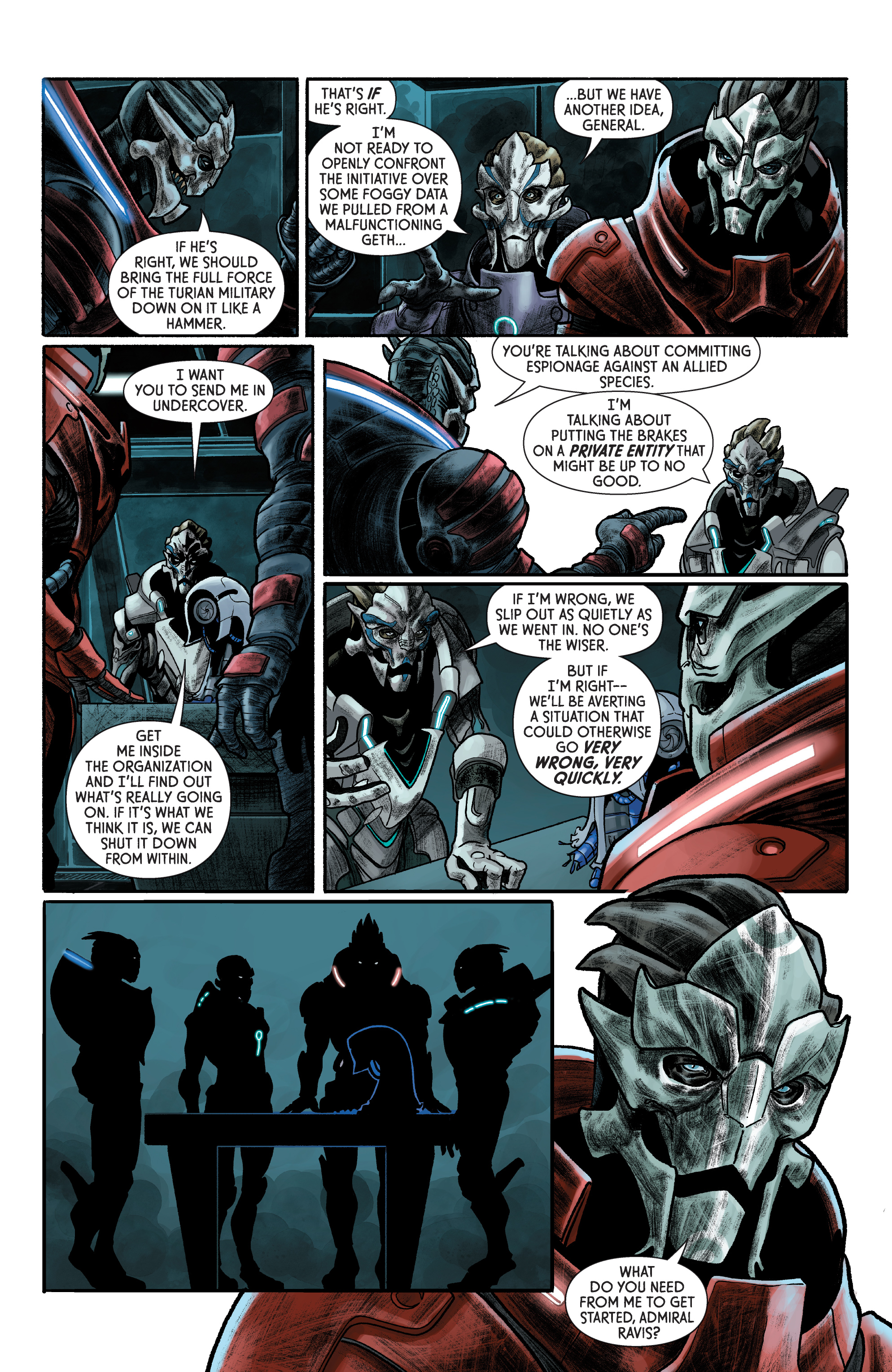 Read online Mass Effect: Discovery comic -  Issue #1 - 11