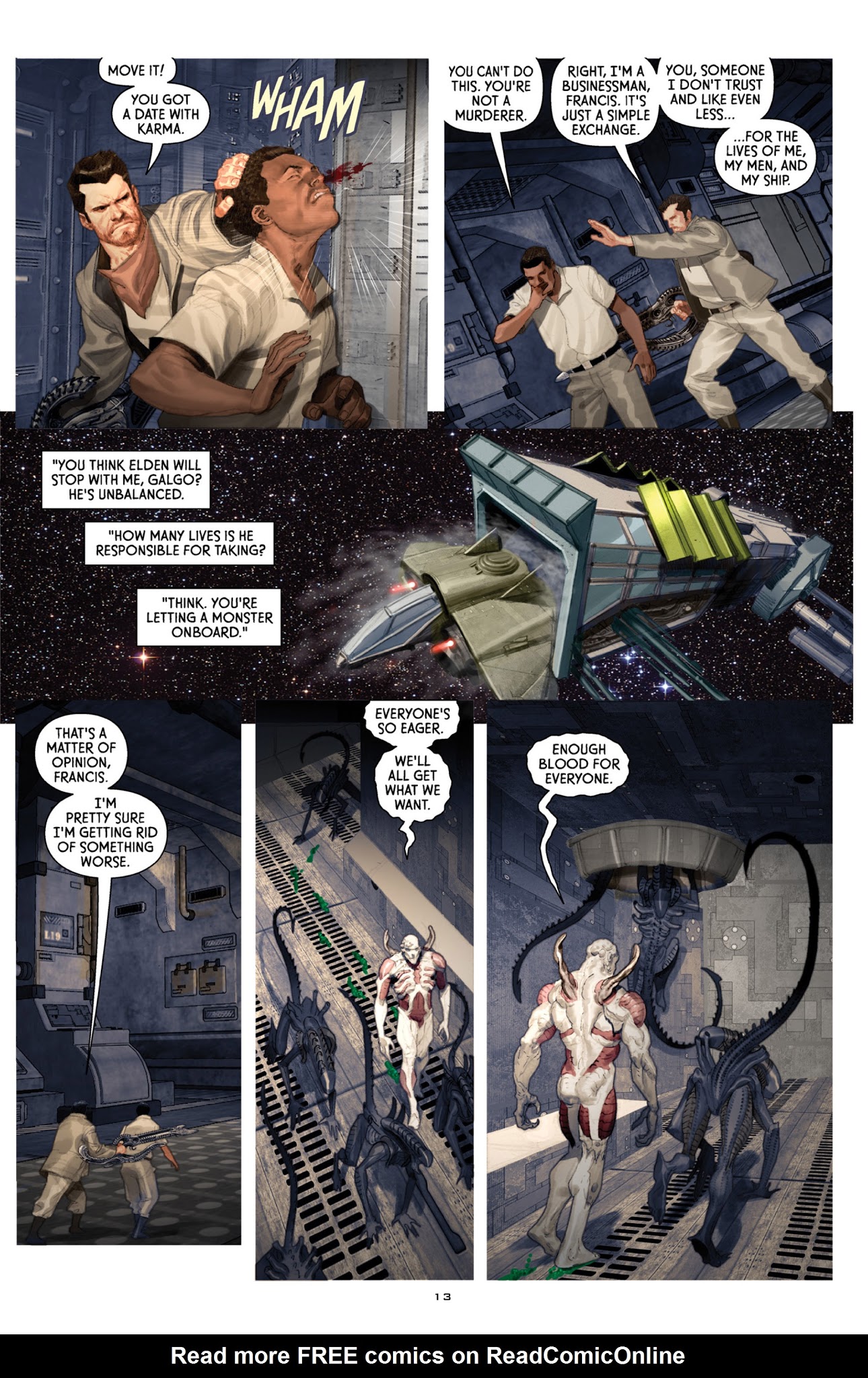 Read online Alien vs. Predator: Fire and Stone comic -  Issue # _TPB - 15