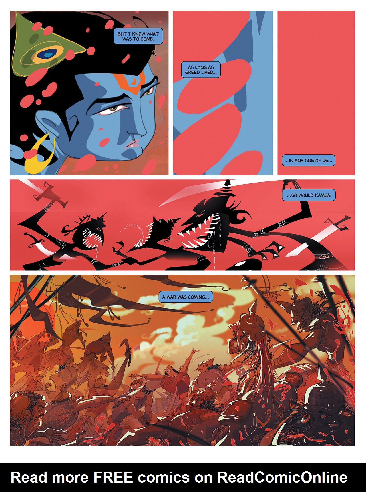 Read online Krishna: A Journey Within comic -  Issue # TPB (Part 1) - 83