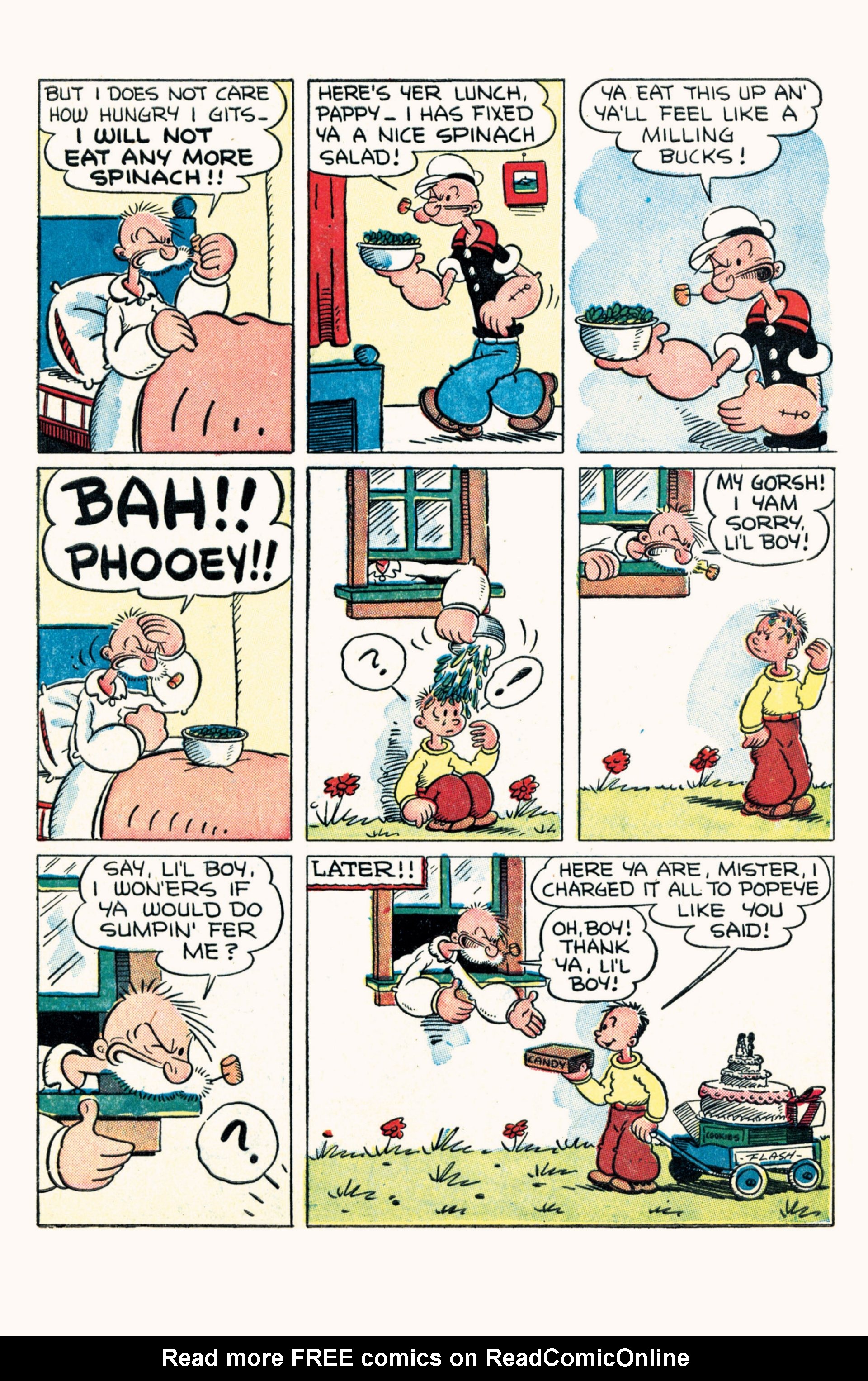 Read online Classic Popeye comic -  Issue #1 - 41