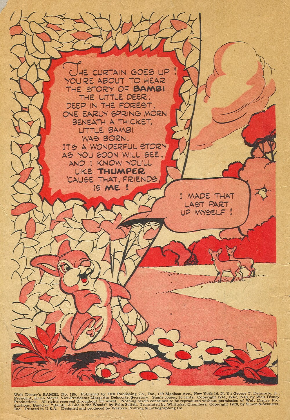 Read online Four Color Comics comic -  Issue #186 - 2