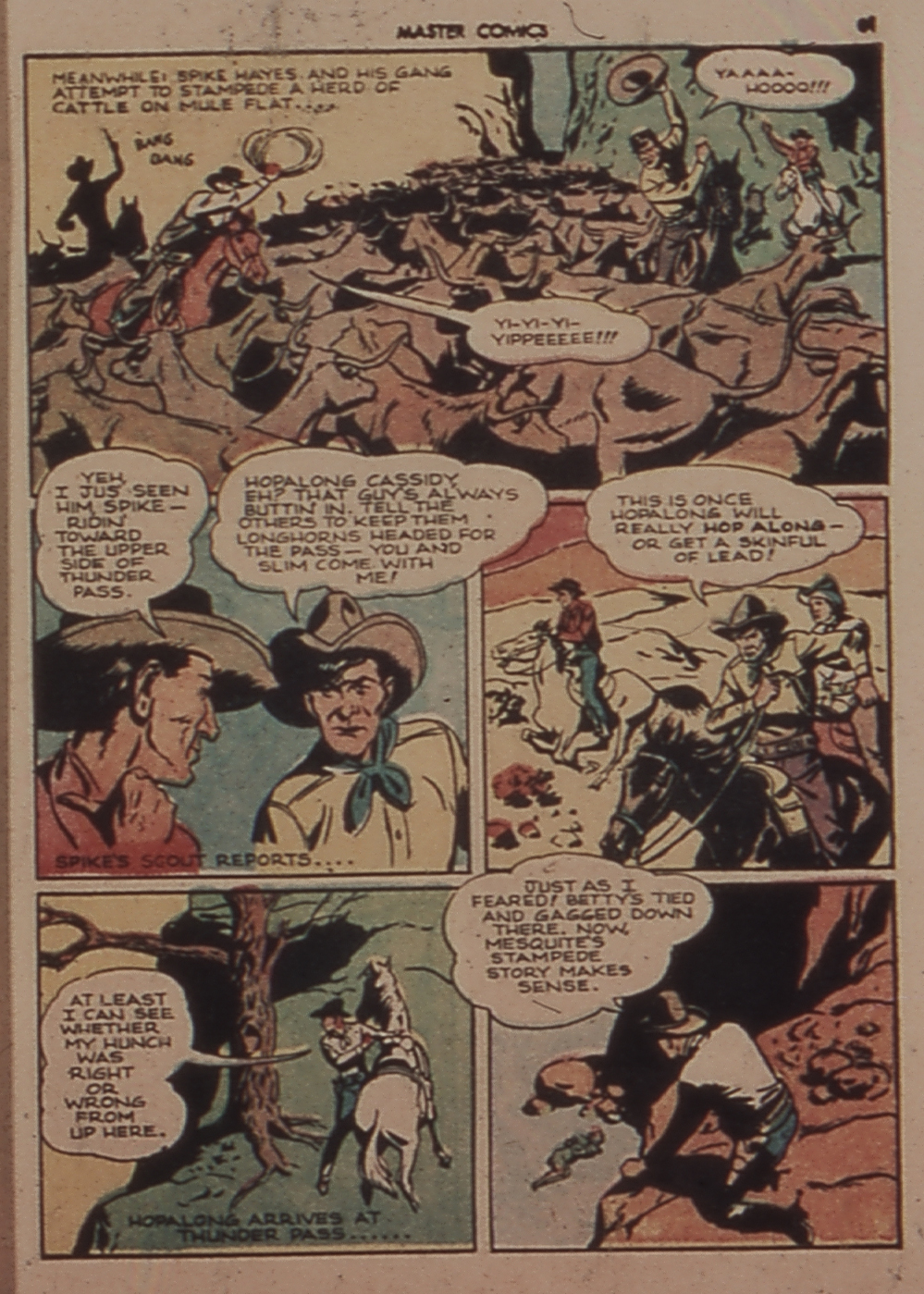 Read online Master Comics comic -  Issue #36 - 61