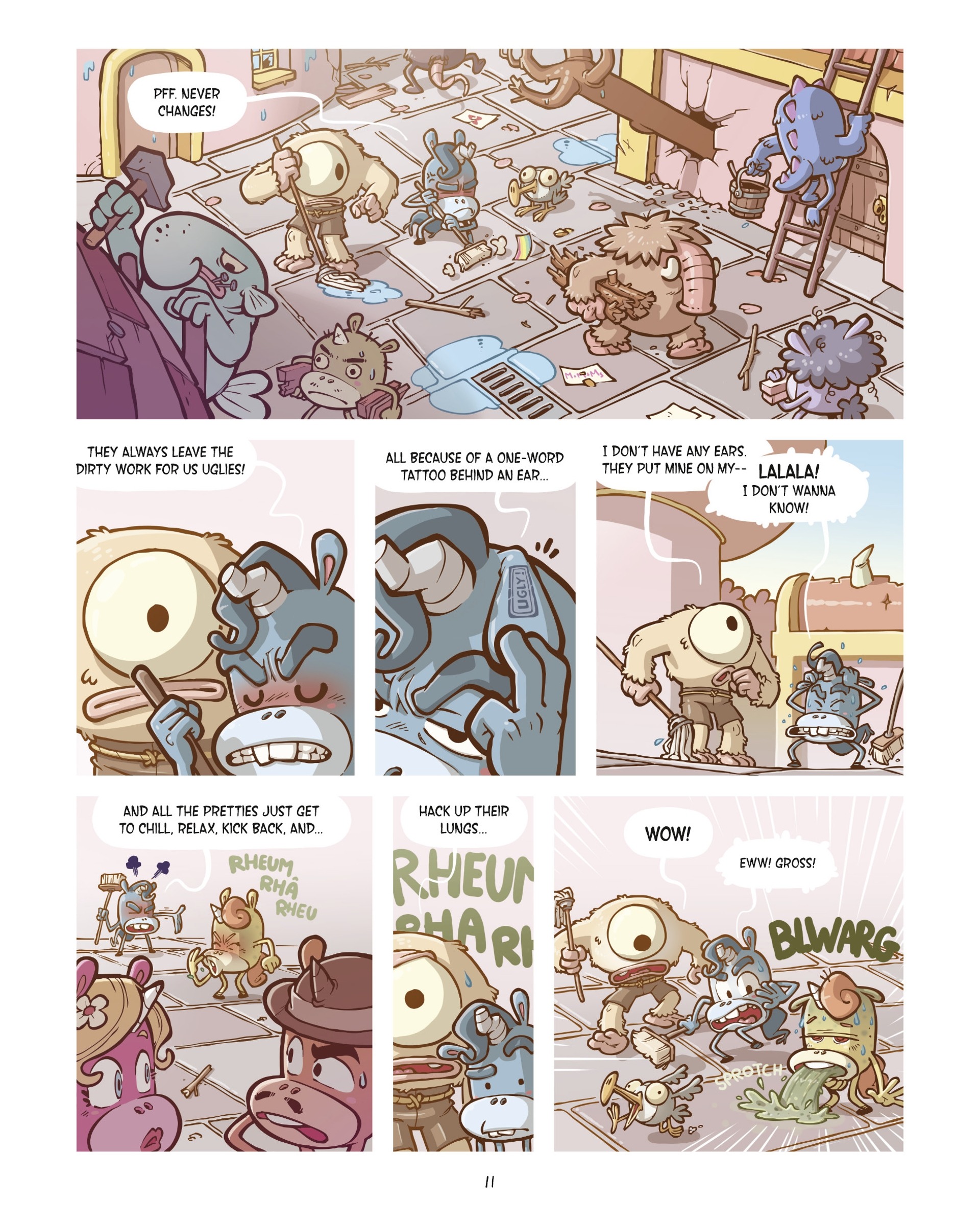 Read online Loonicorns comic -  Issue #1 - 11