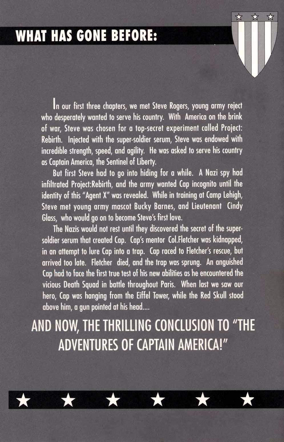 Read online Adventures Of Captain America comic -  Issue #4 - 2