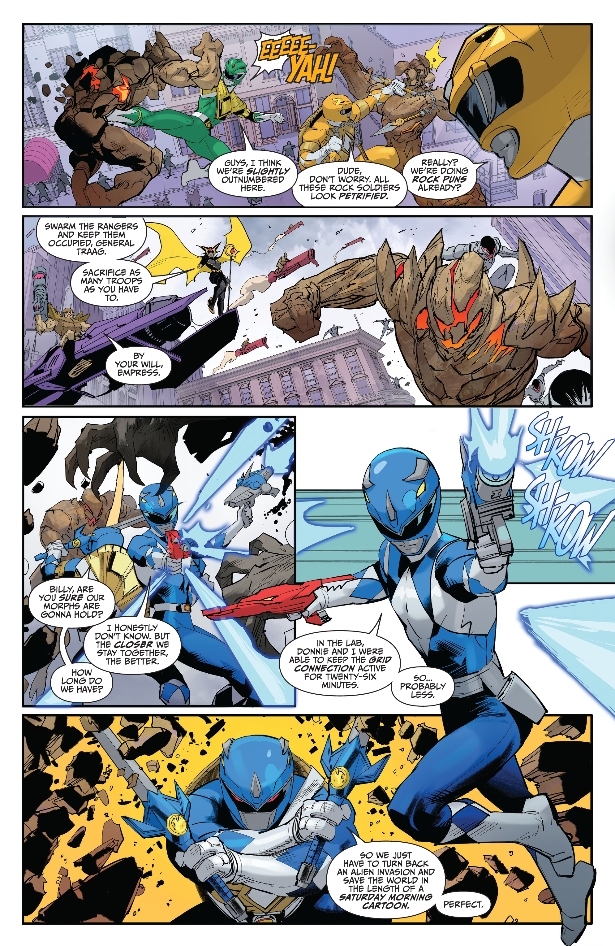 Read online Mighty Morphin Power Rangers/ Teenage Mutant Ninja Turtles II comic -  Issue #2 - 14