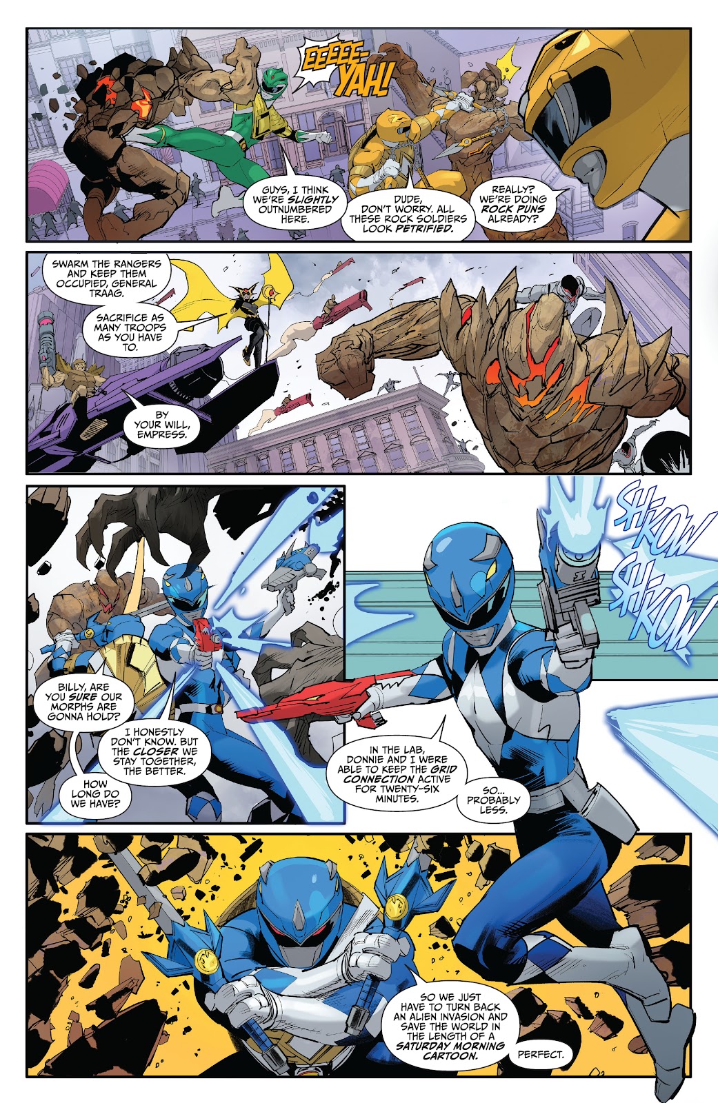 Mighty Morphin Power Rangers/ Teenage Mutant Ninja Turtles II issue 2 - Page 14