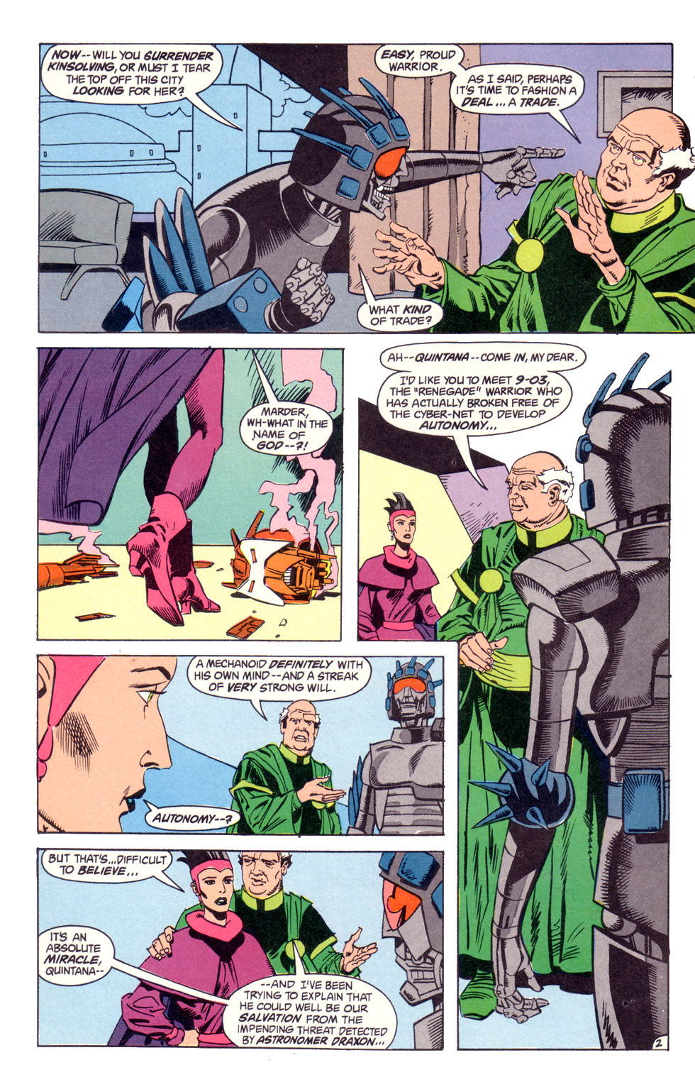 Read online Electric Warrior comic -  Issue #7 - 4