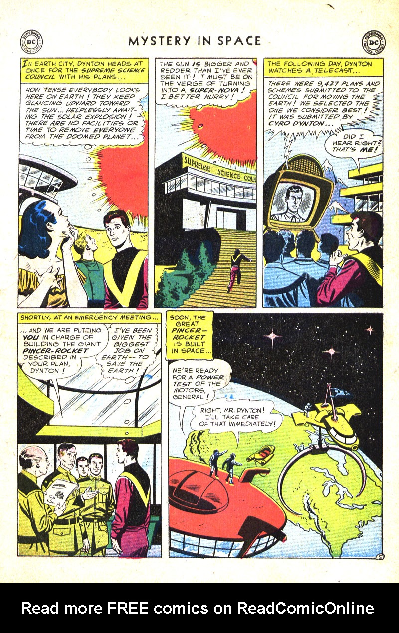 Read online Mystery in Space (1951) comic -  Issue #34 - 7