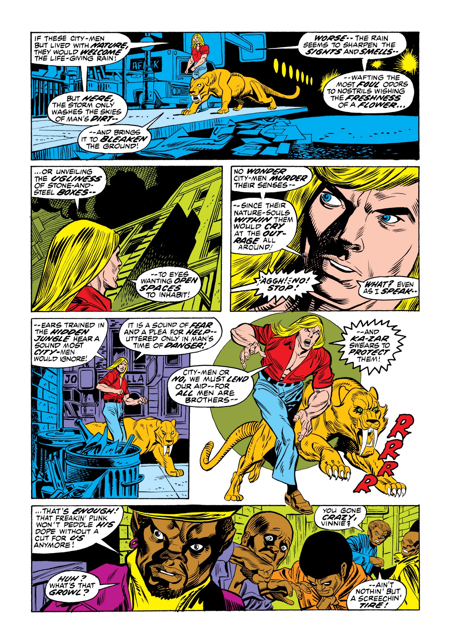 Read online Marvel Masterworks: Ka-Zar comic -  Issue # TPB 1 - 51