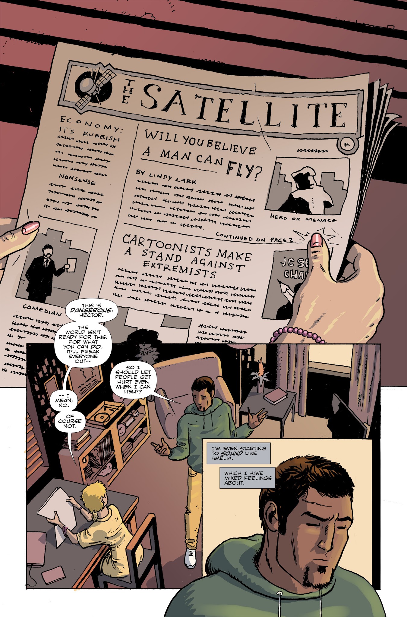 Read online Amelia Cole and the Impossible Fate comic -  Issue #3 - 3