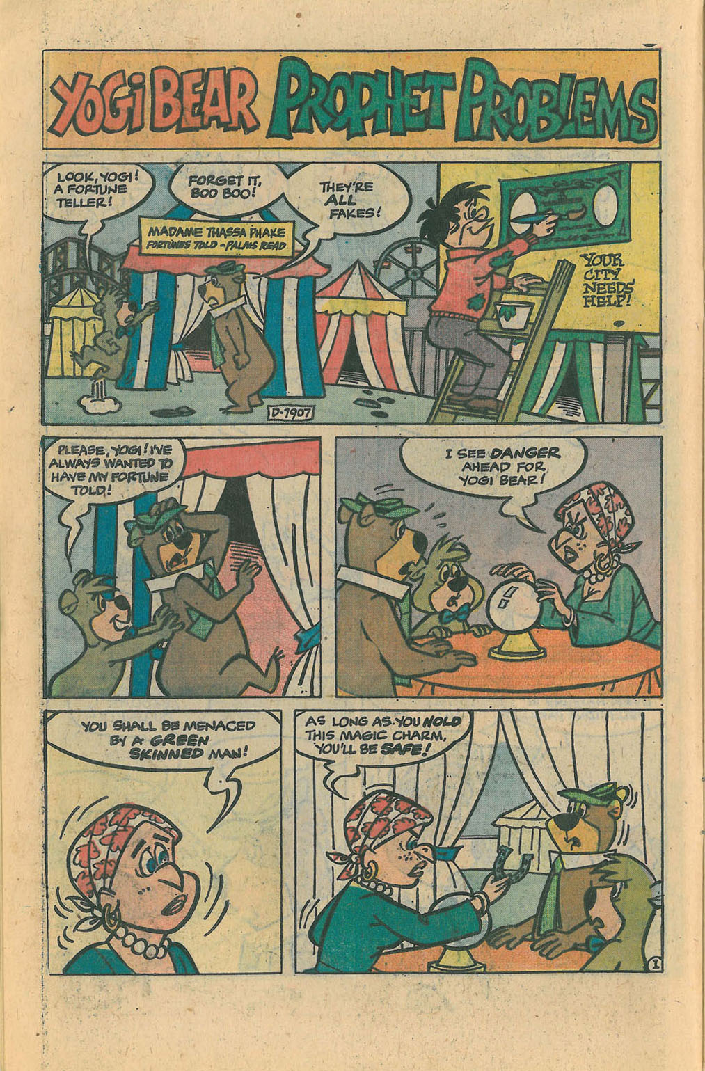 Read online Yogi Bear (1970) comic -  Issue #33 - 10
