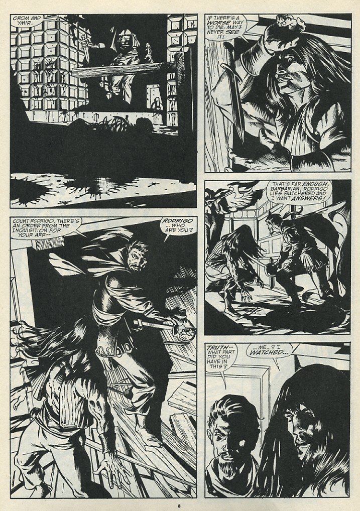 The Savage Sword Of Conan issue 185 - Page 10