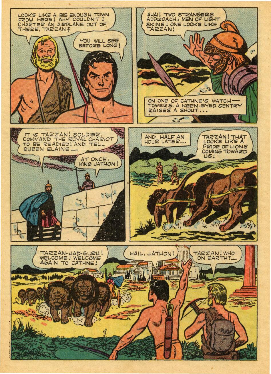 Read online Tarzan (1948) comic -  Issue #63 - 16
