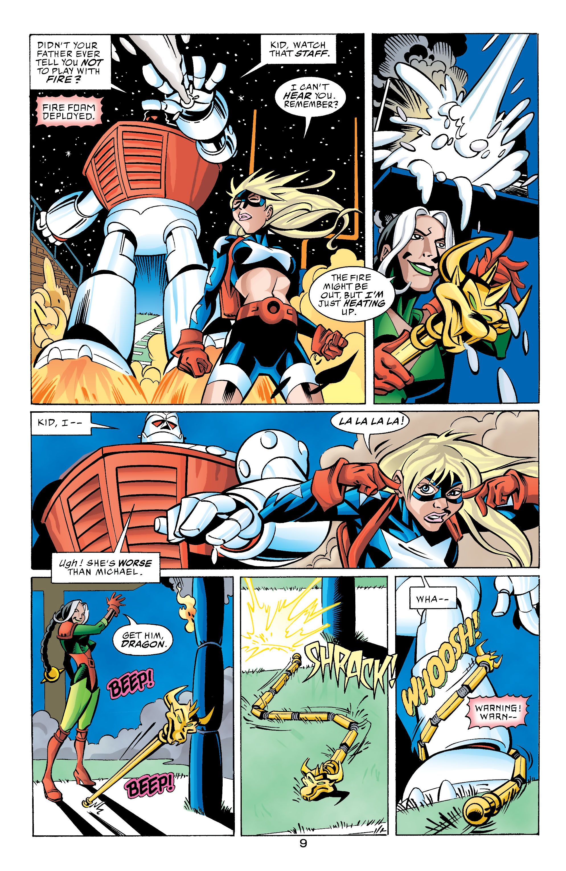 Read online Stars and S.T.R.I.P.E. comic -  Issue #7 - 10