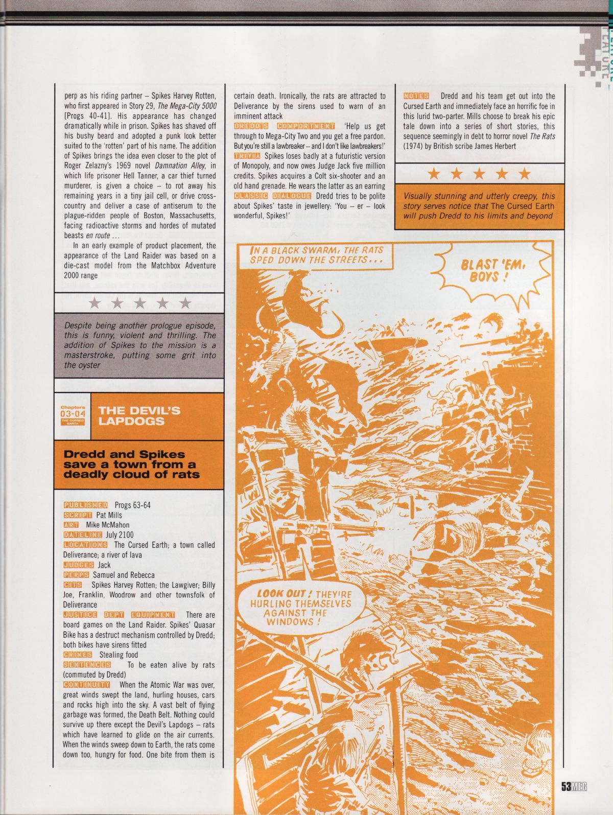 Read online Judge Dredd Megazine (Vol. 5) comic -  Issue #218 - 53
