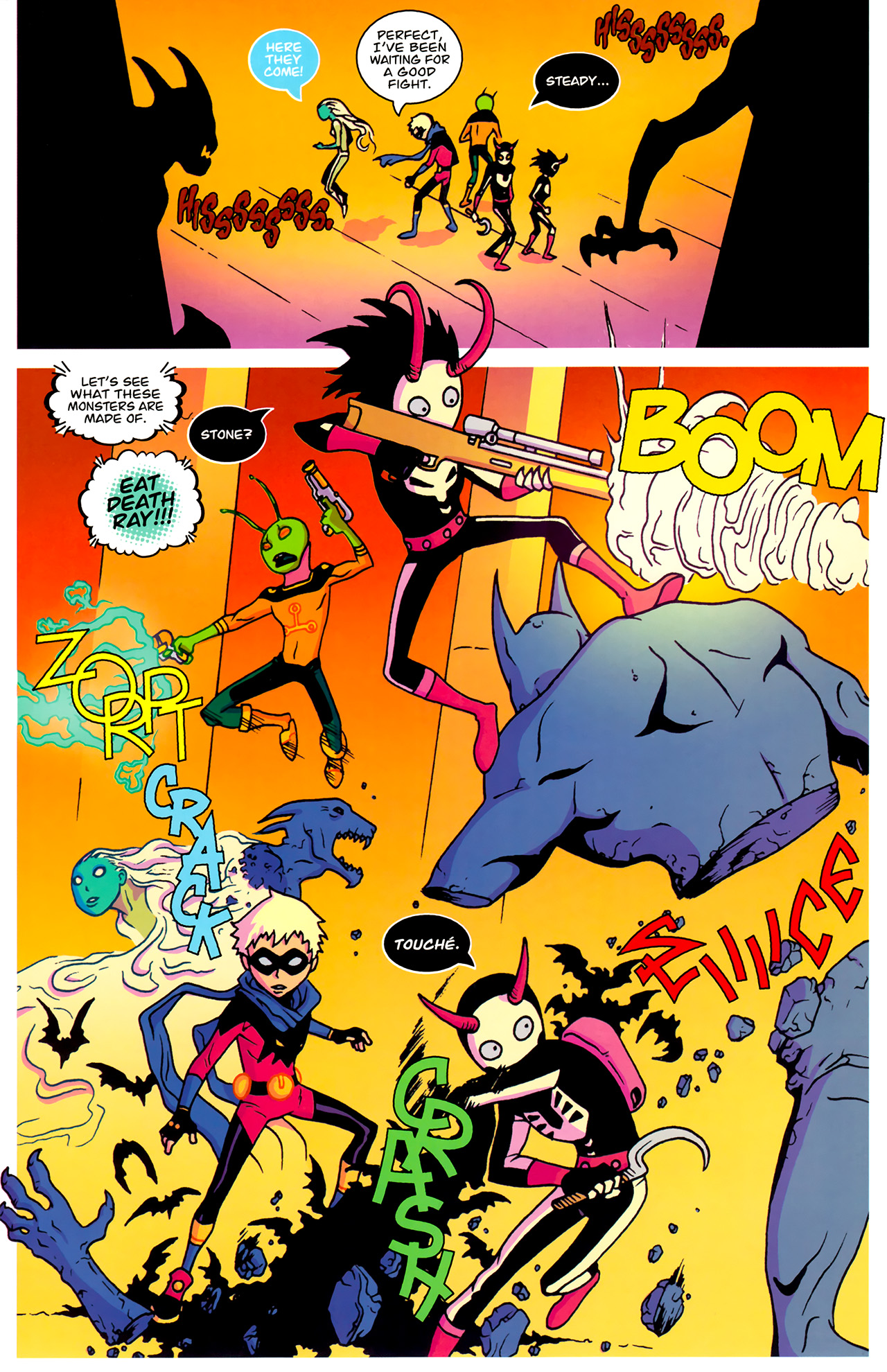 Read online Gladstone's School for World Conquerors (2011) comic -  Issue #4 - 4