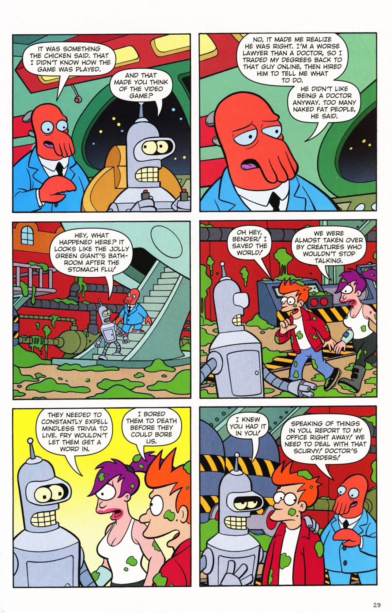 Read online Futurama Comics comic -  Issue #48 - 25