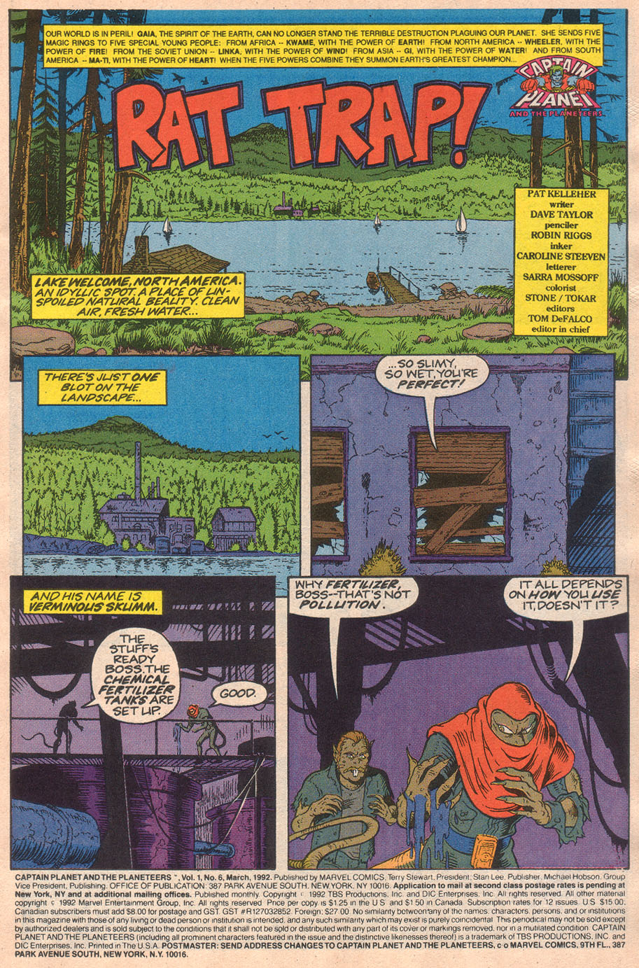 Captain Planet and the Planeteers 6 Page 2