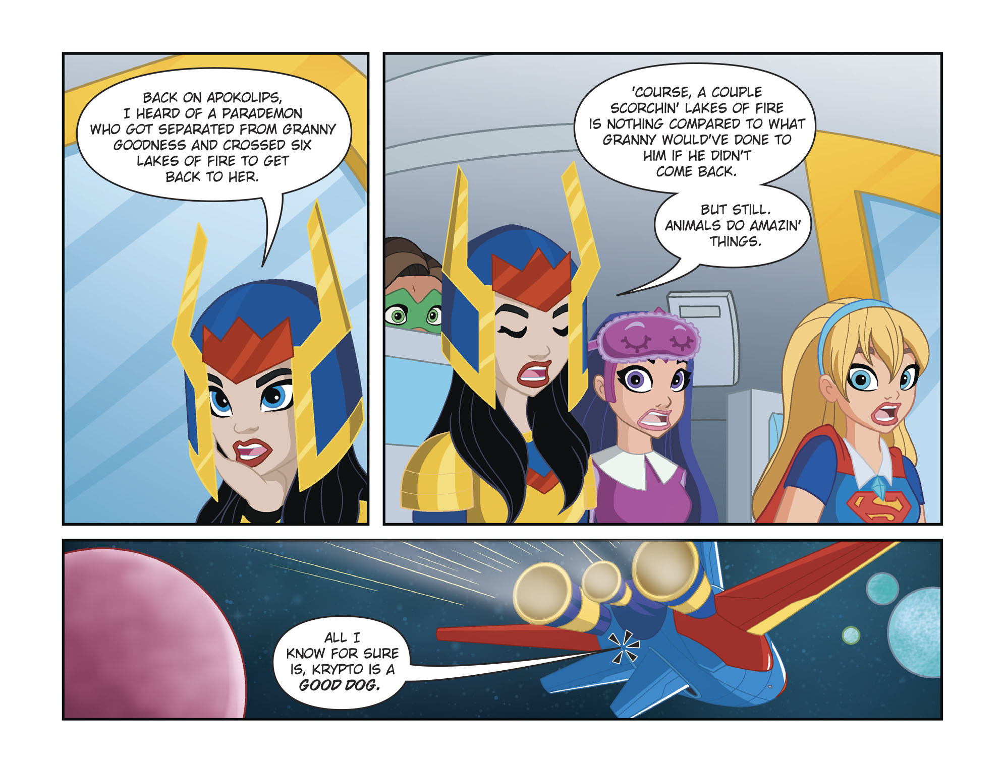 Read online DC Super Hero Girls: Spaced Out comic -  Issue #2 - 19