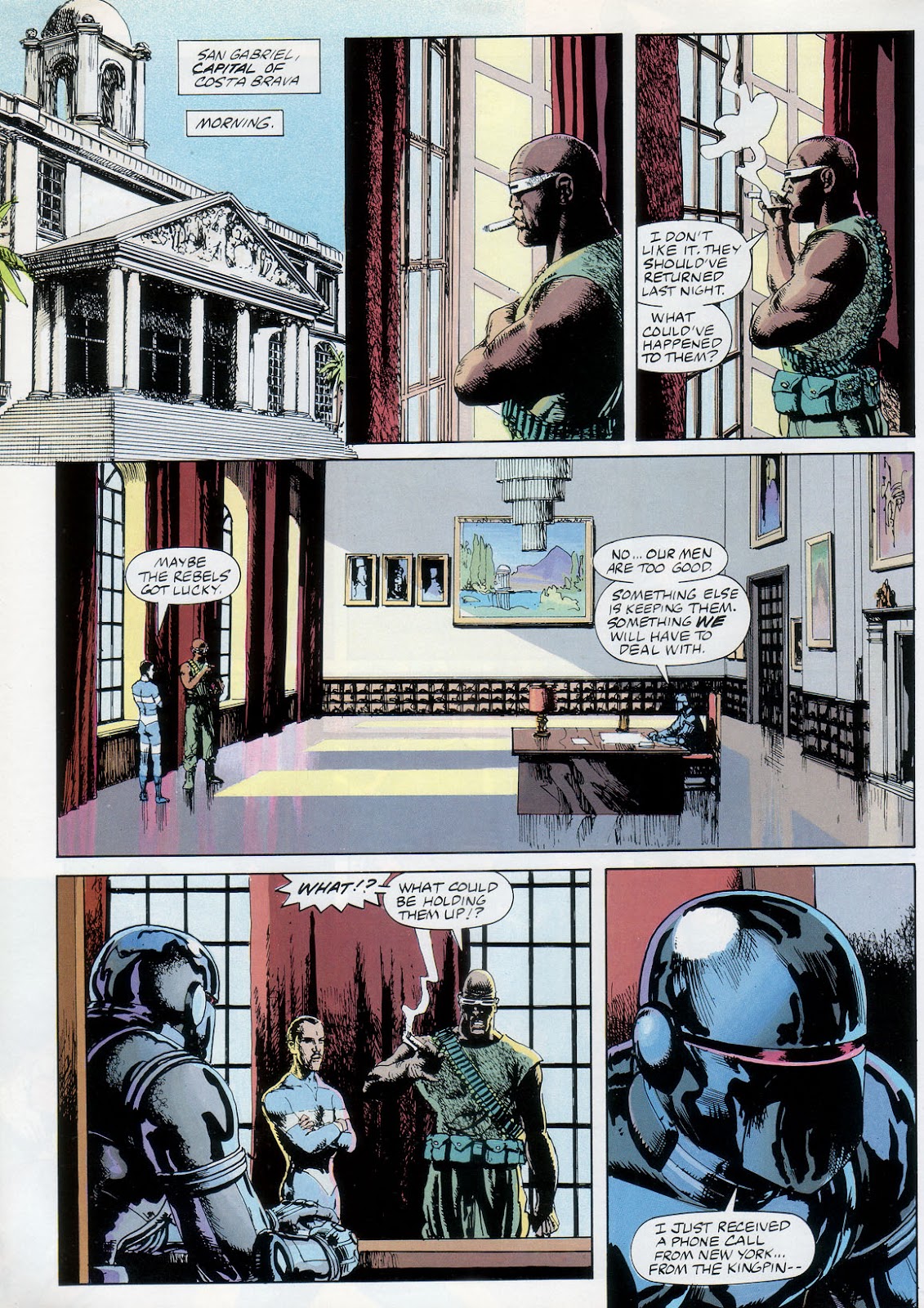 Marvel Graphic Novel issue 57 - Rick Mason - The Agent - Page 40