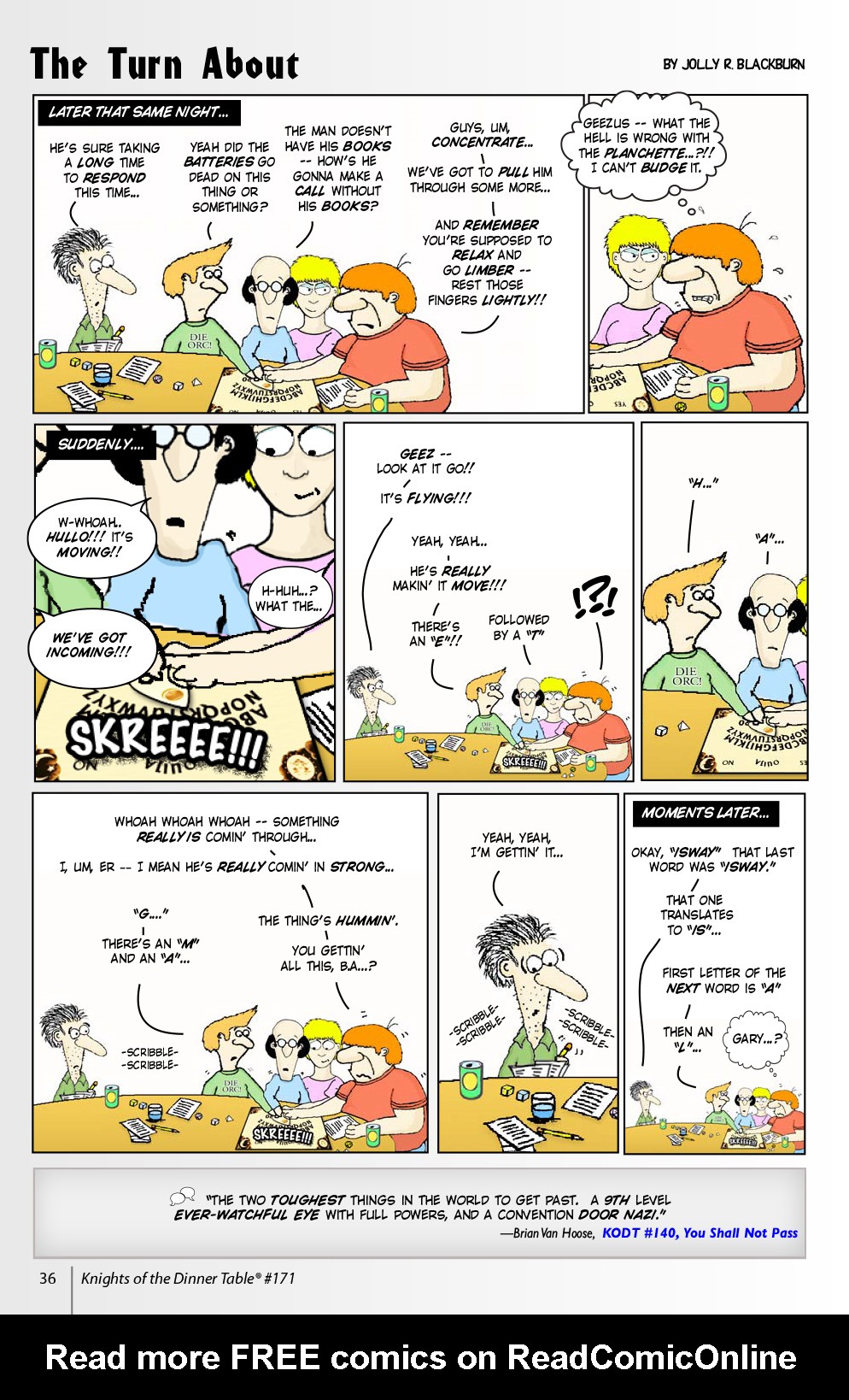 Read online Knights of the Dinner Table comic -  Issue #171 - 38
