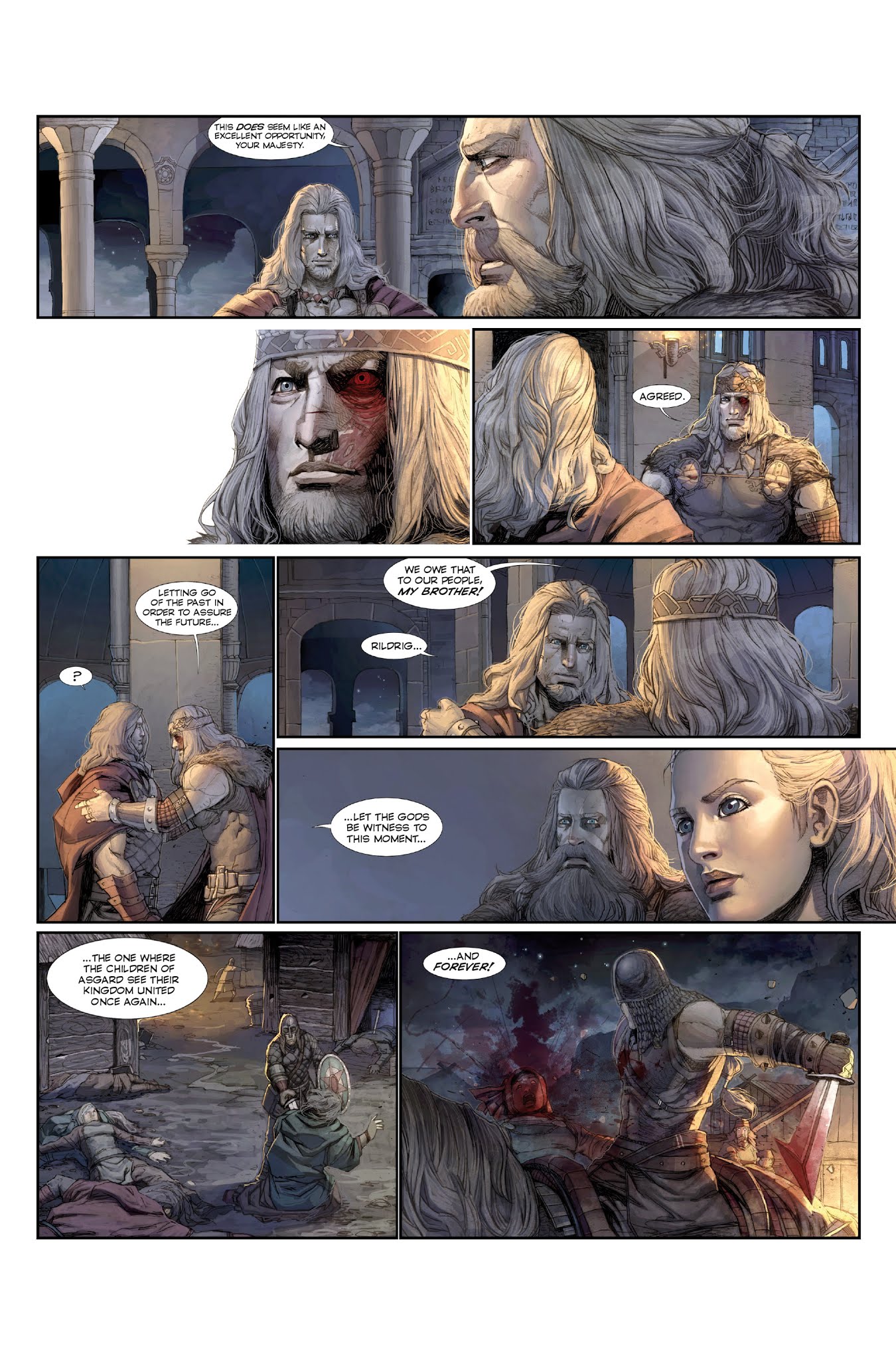 Read online Konungar: War of Crowns comic -  Issue #1 - 48