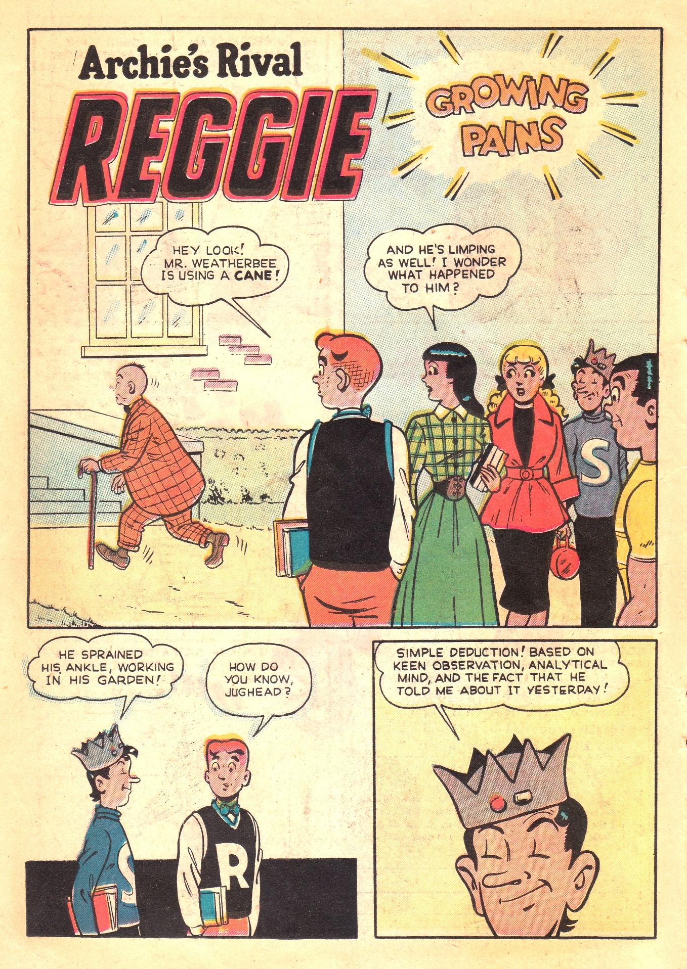 Read online Archie's Rival Reggie comic -  Issue #7 - 14