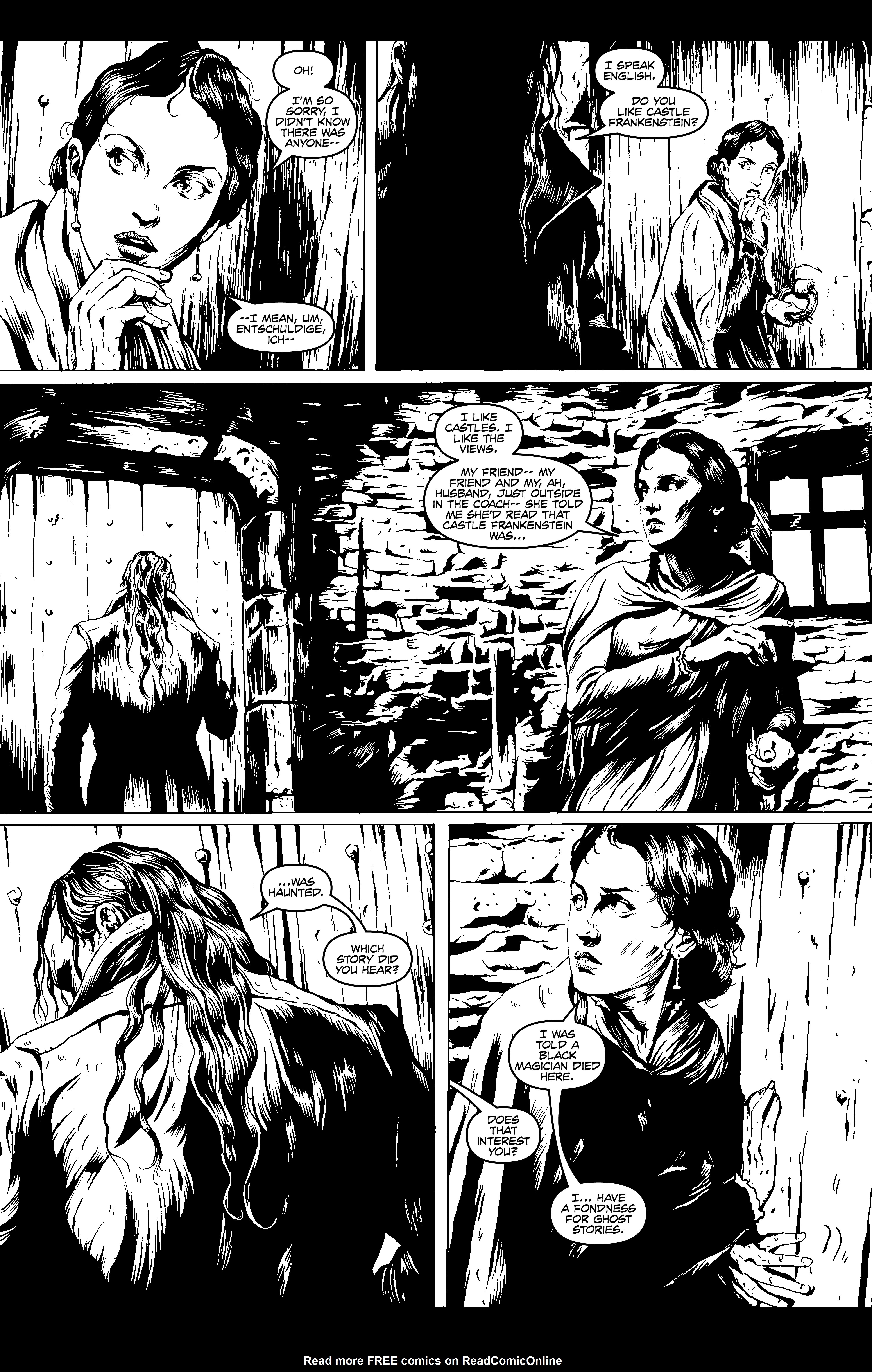 Read online Frankenstein's Womb comic -  Issue # Full - 16