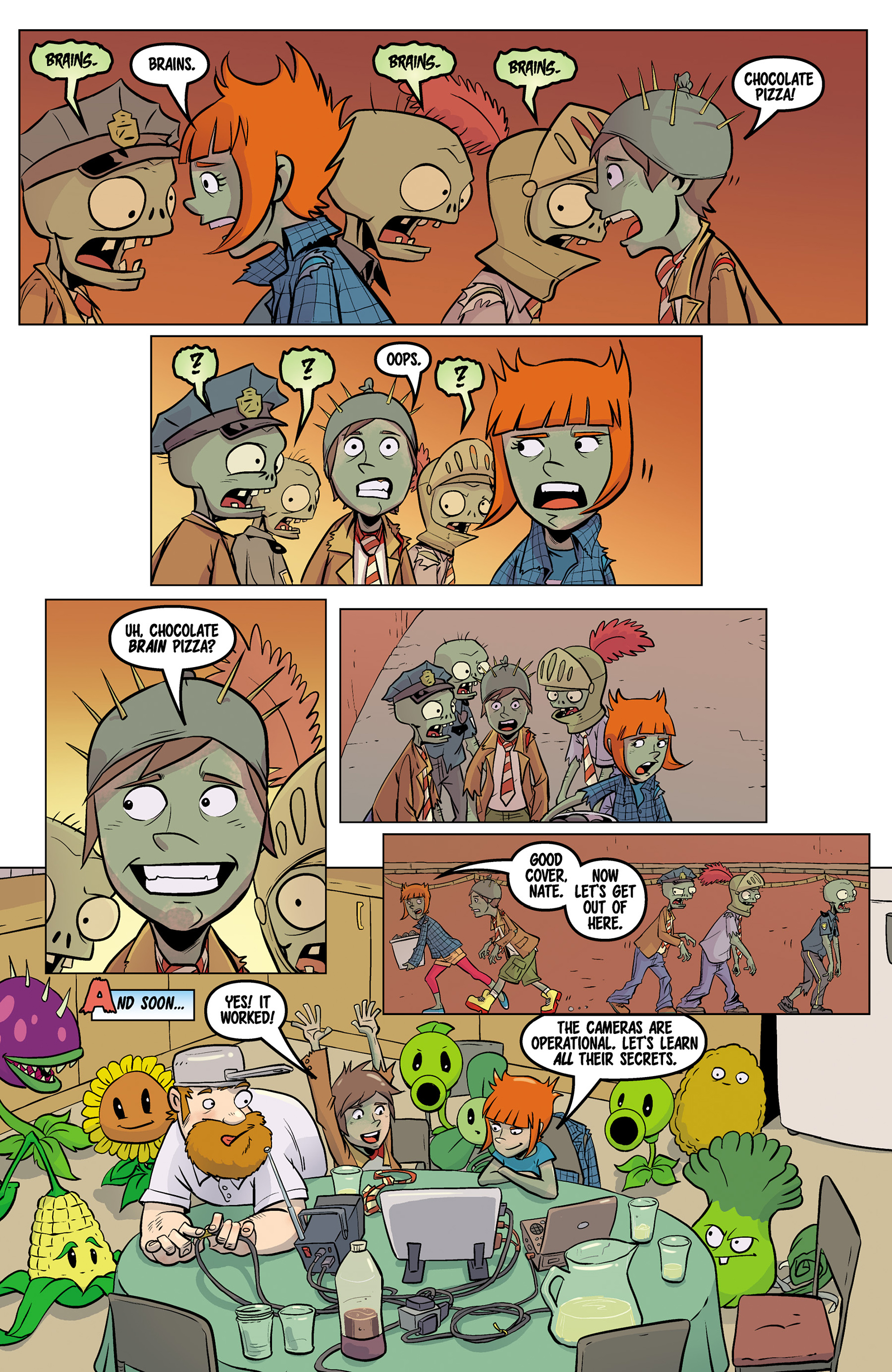Read online Plants vs. Zombies: Grown Sweet Home comic -  Issue #6 - 9