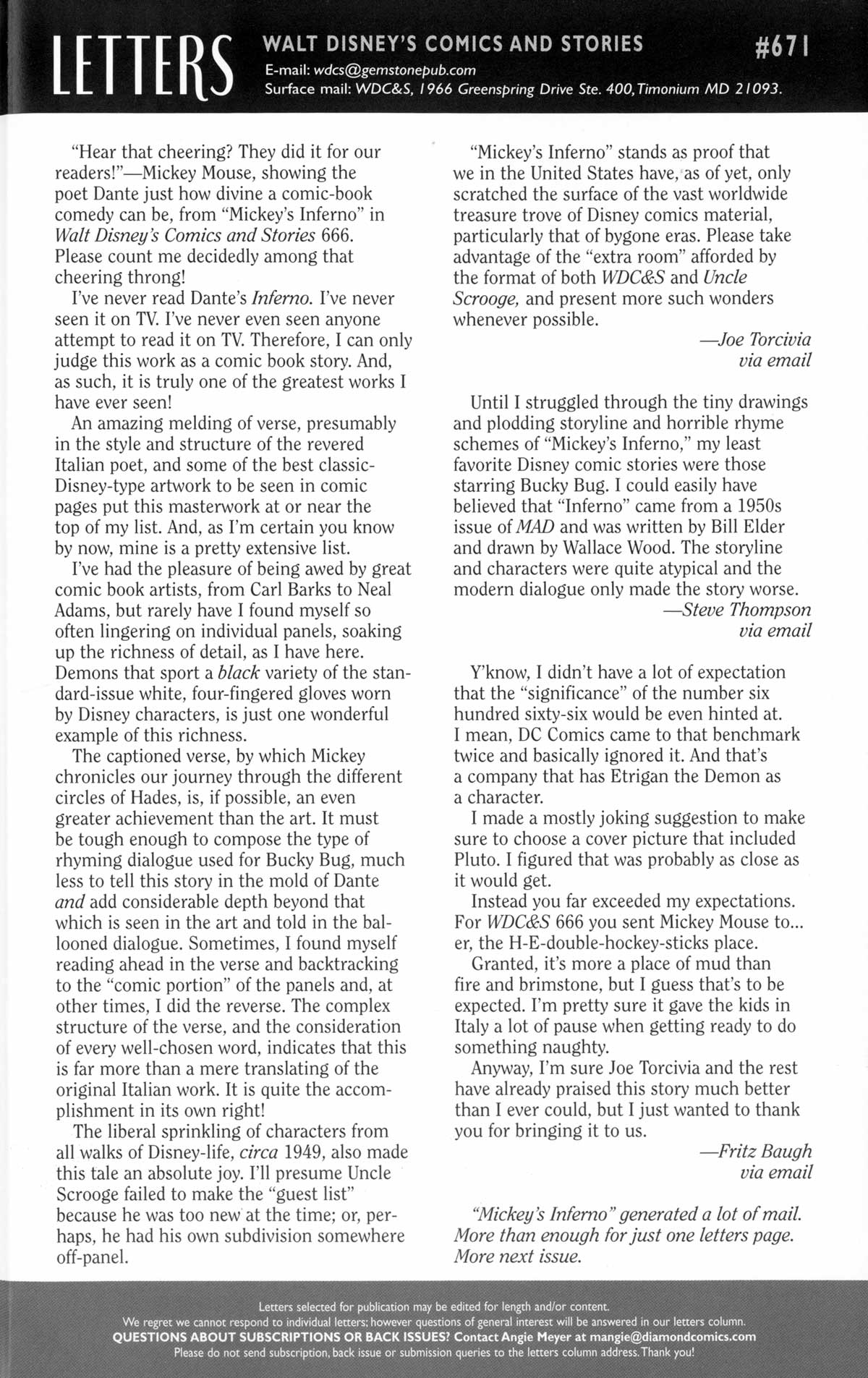 Read online Walt Disney's Comics and Stories comic -  Issue #671 - 67