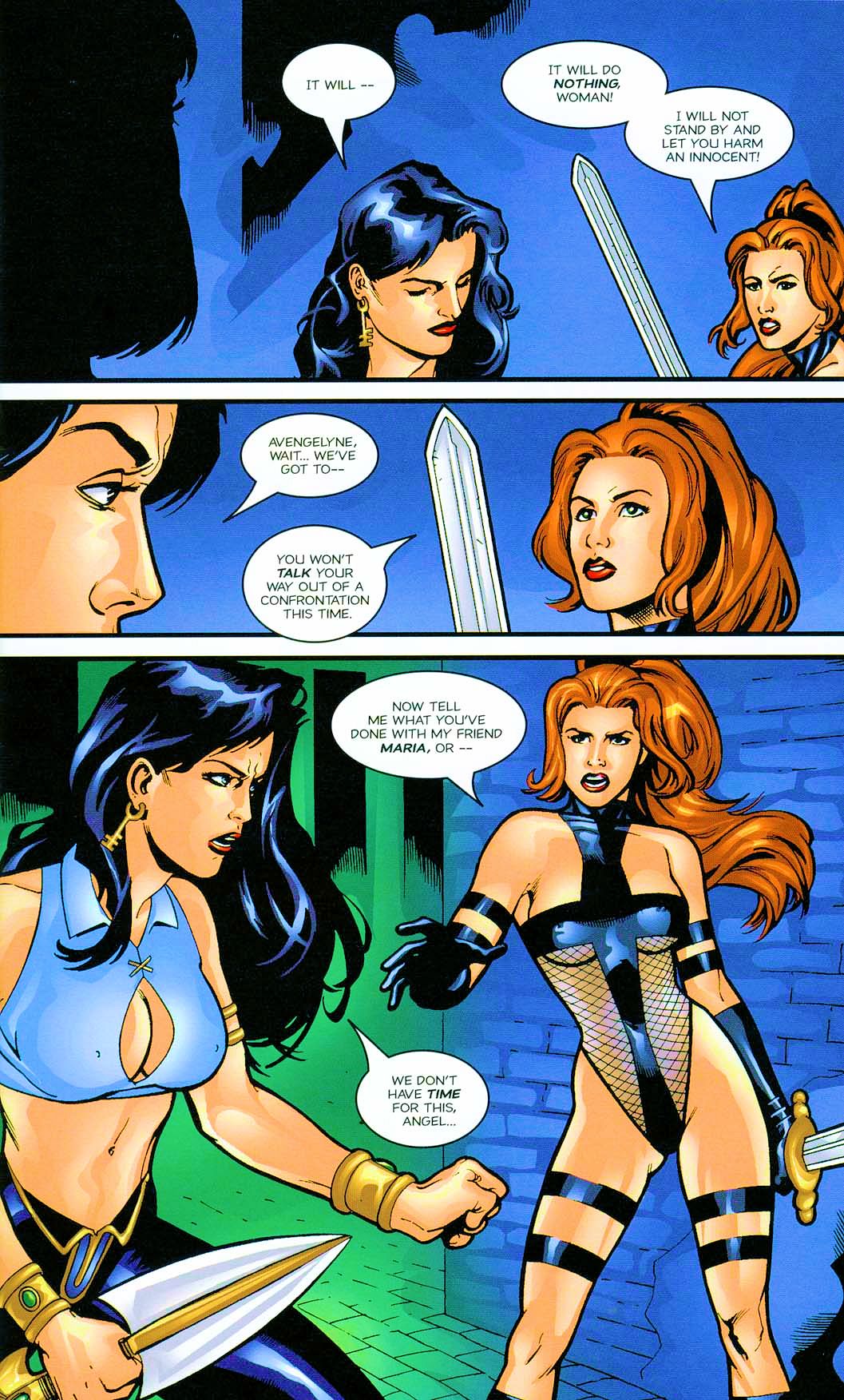 Read online Avengelyne / Pandora comic -  Issue #1 - 5